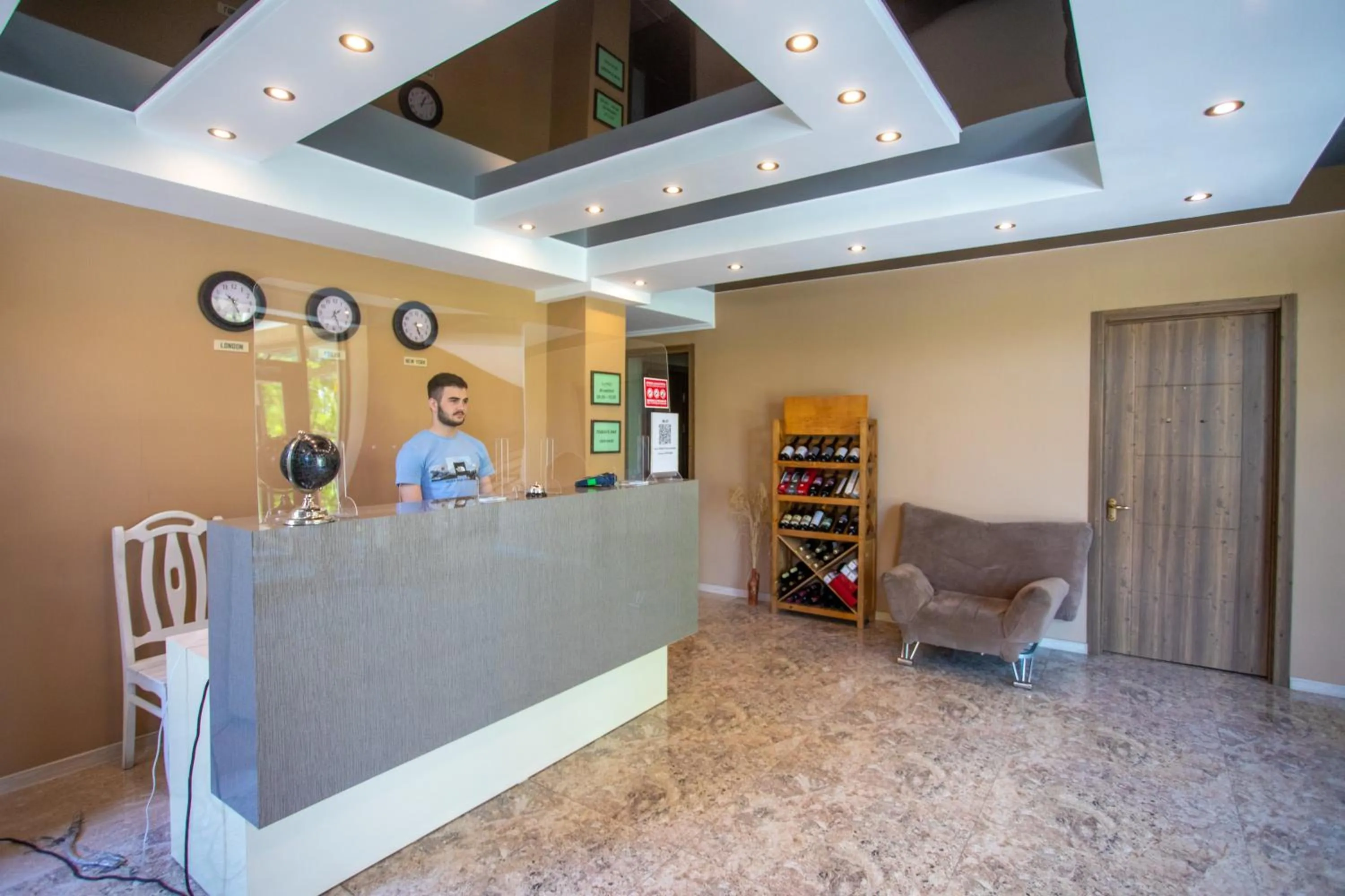 Staff in Hotel Terrace Kutaisi