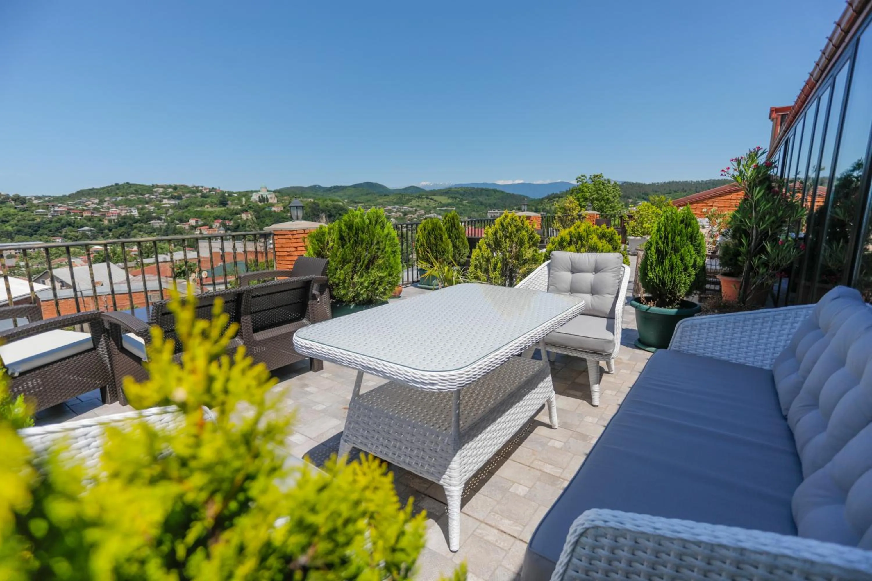 Natural landscape in Hotel Terrace Kutaisi