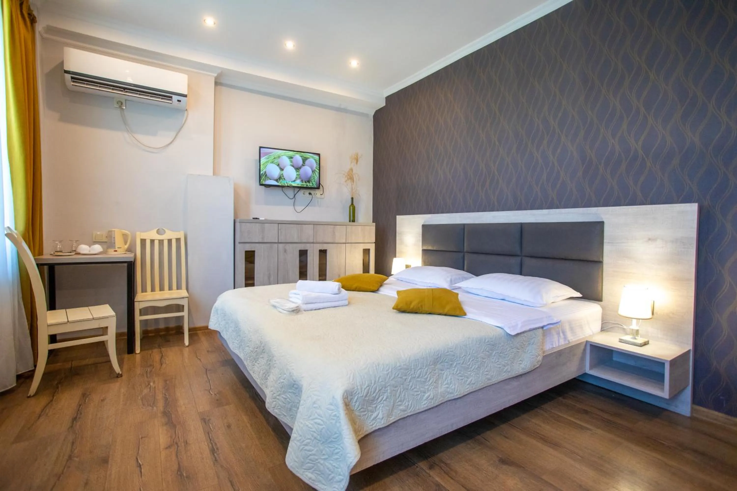 Bed in Hotel Terrace Kutaisi