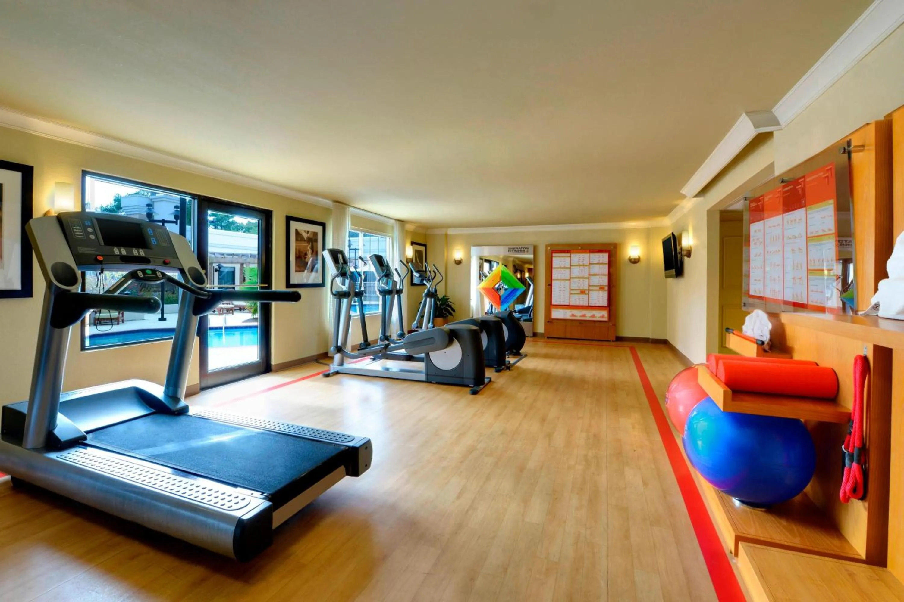 Fitness centre/facilities in Sheraton Atlanta Perimeter North