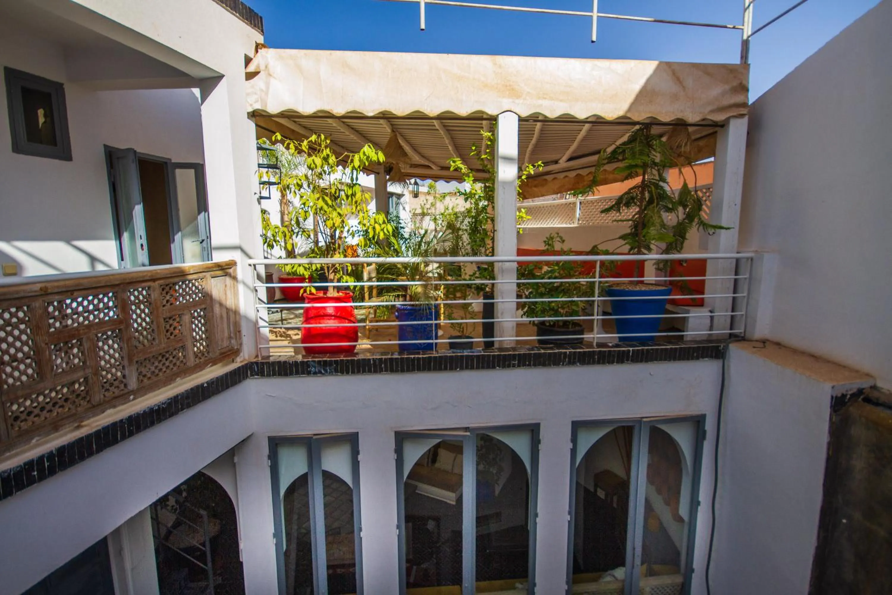 Balcony/Terrace in Riad Les Jardins des Lilas
