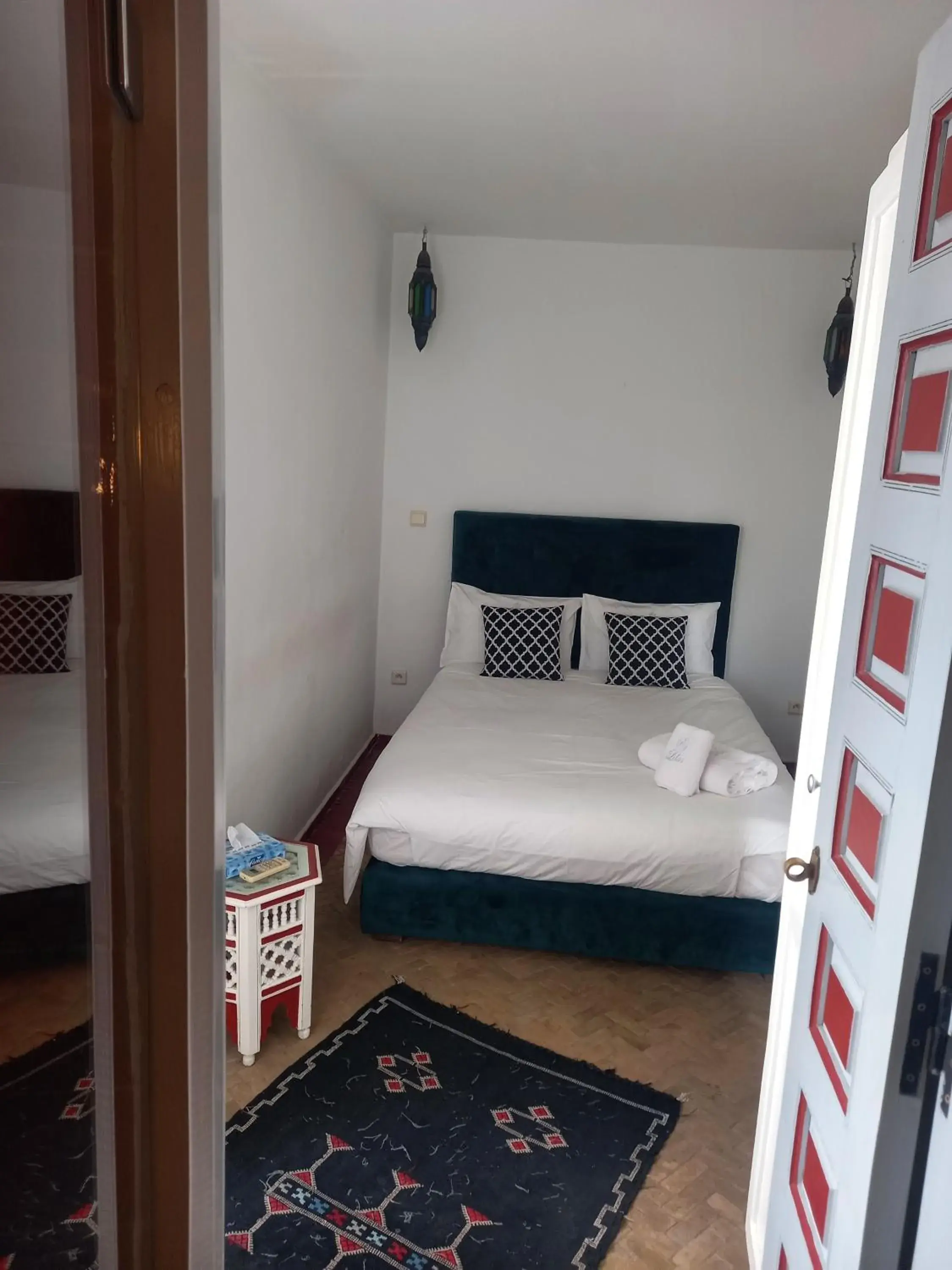 Bed in Riad Les Jardins des Lilas Bed in Riad Les Jardins des Lilas