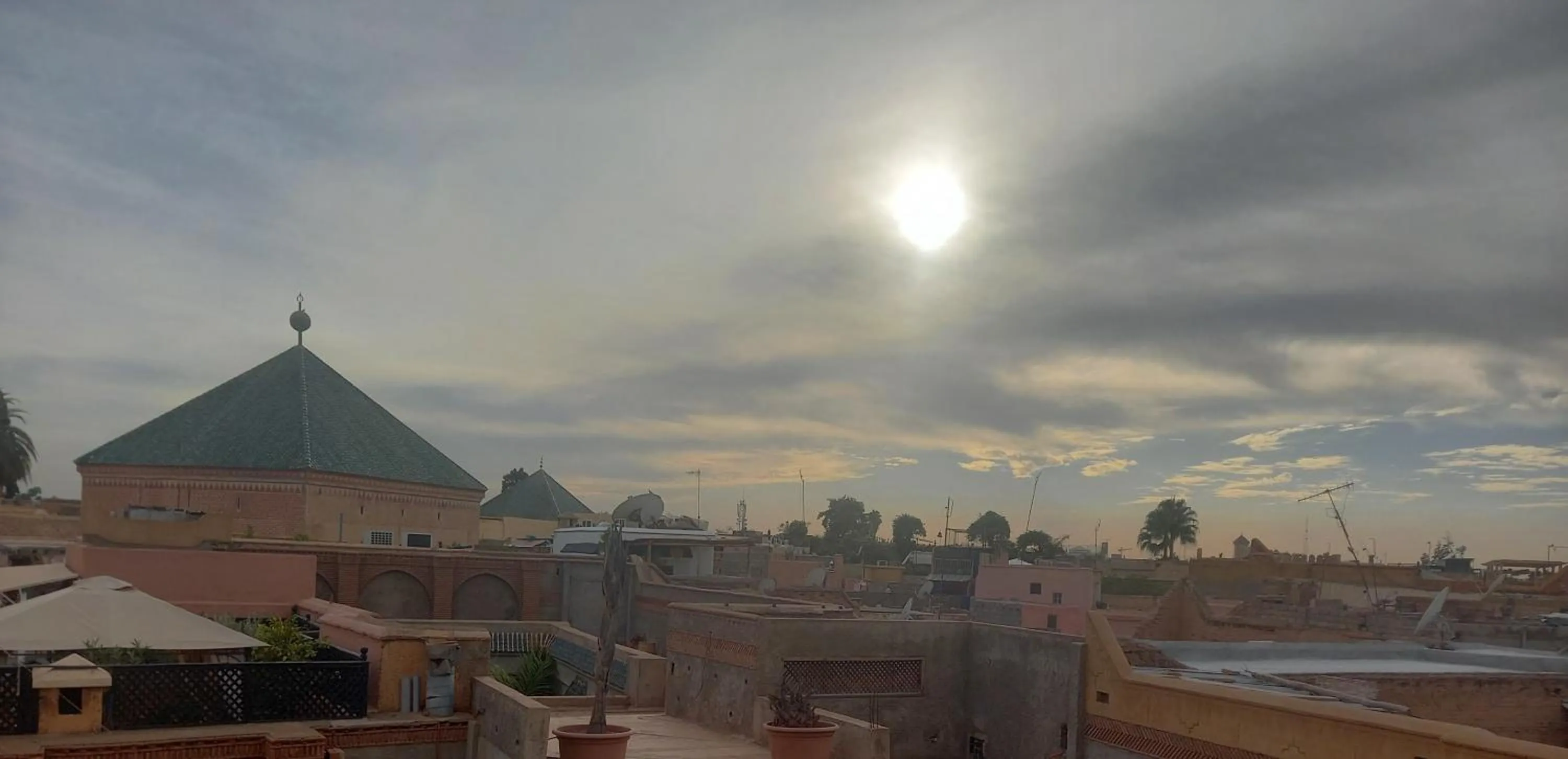 Day in Riad Les Jardins des Lilas