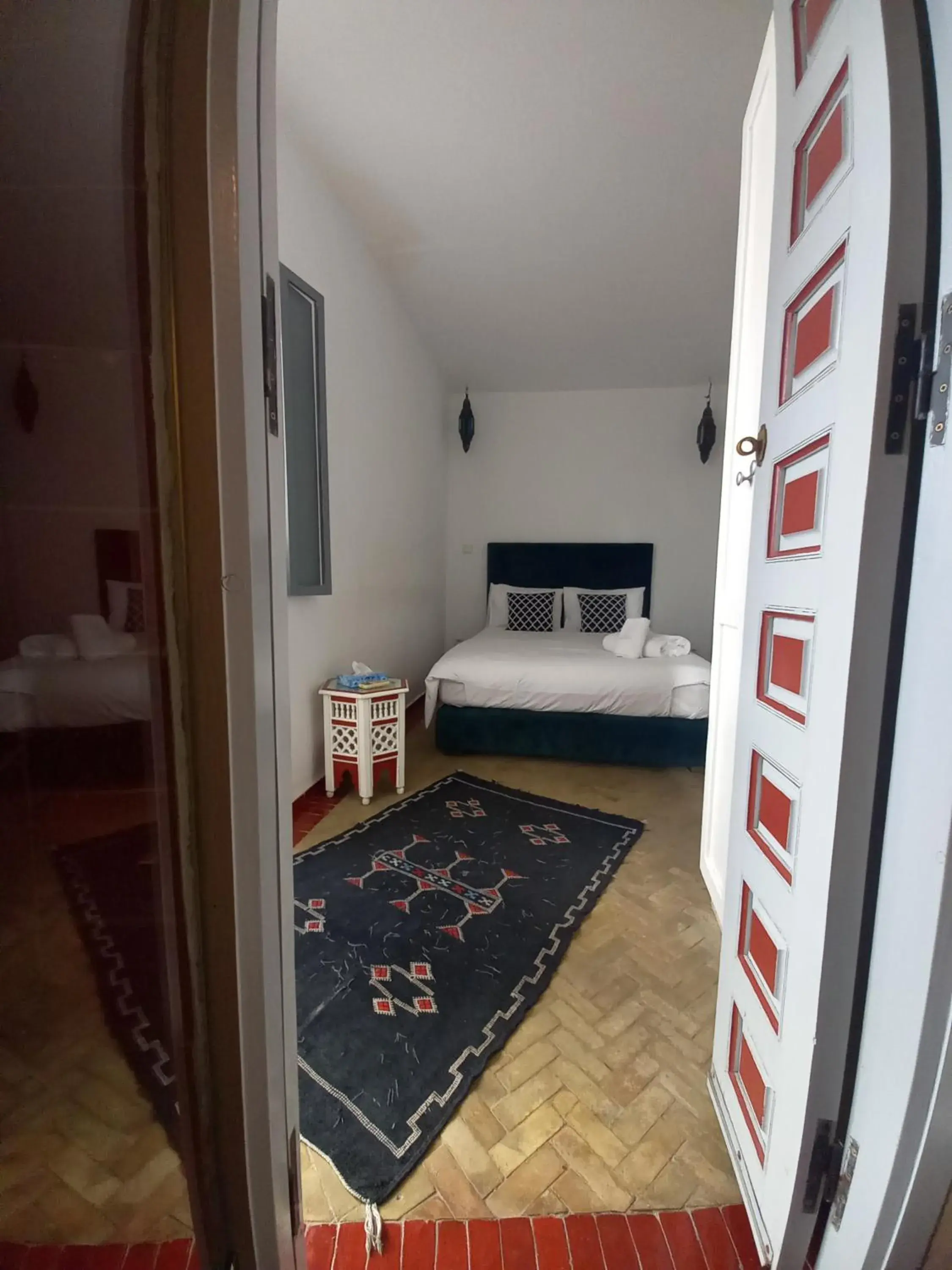 Bed in Riad Les Jardins des Lilas Bed in Riad Les Jardins des Lilas