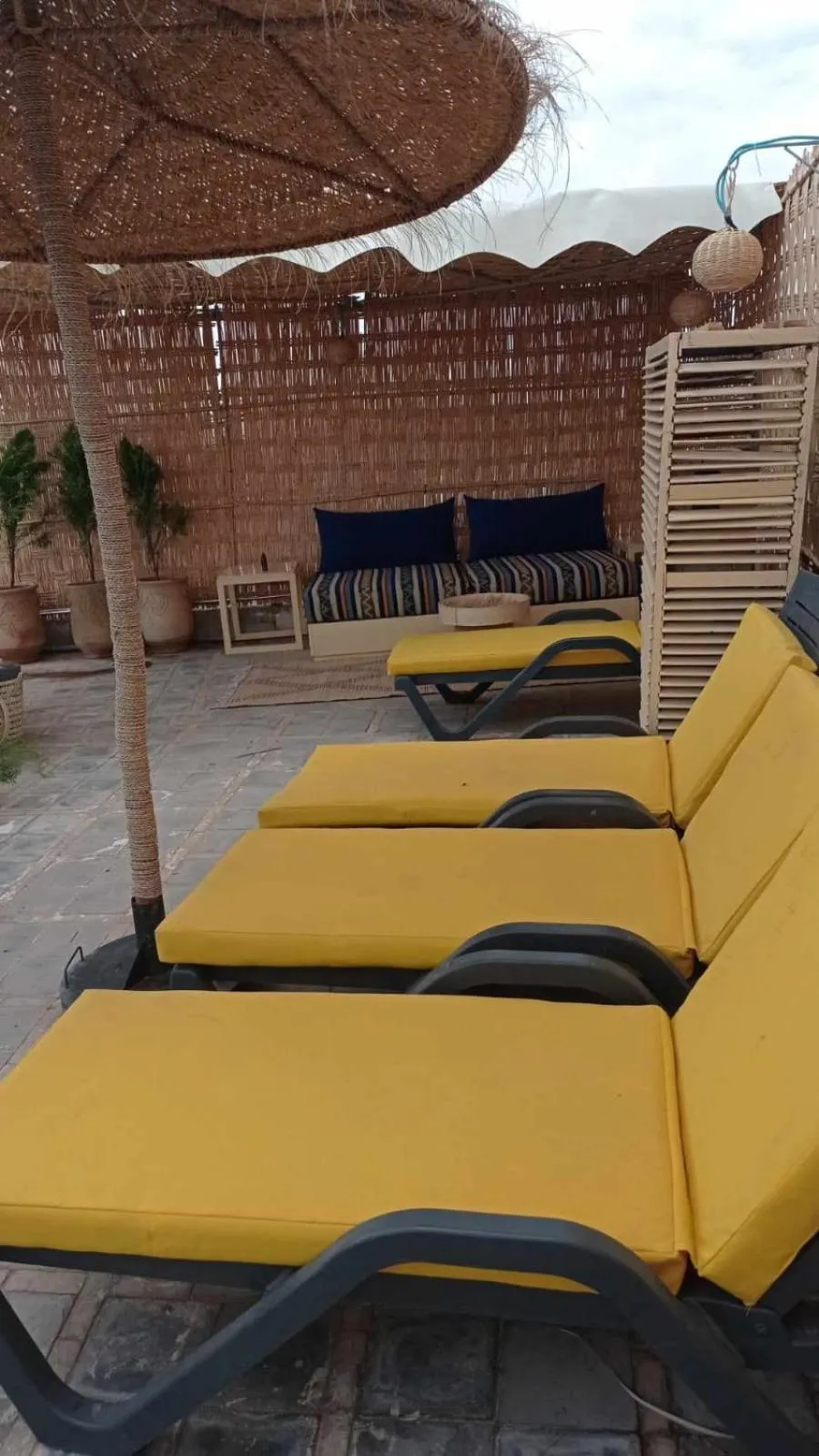 Patio in Riad Les Jardins des Lilas