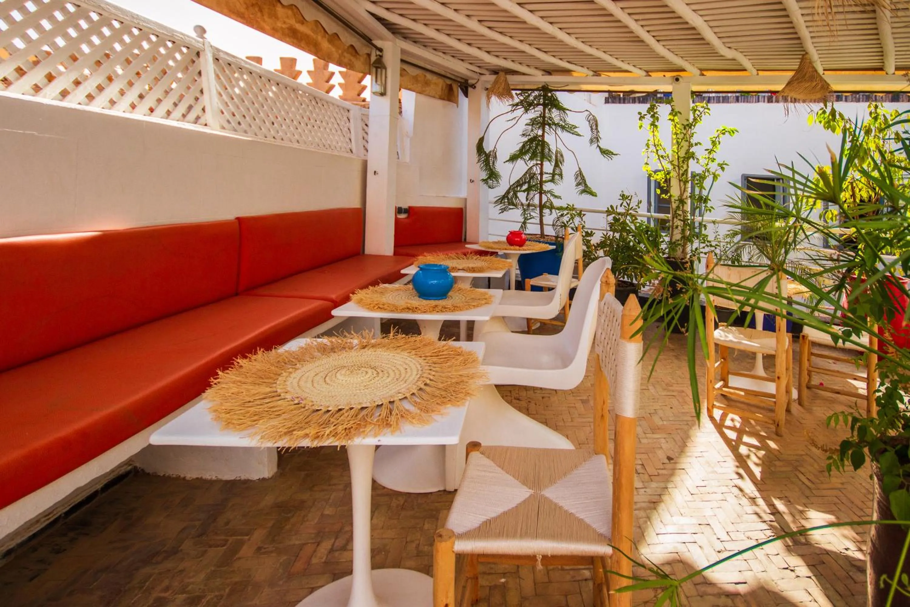 Patio in Riad Les Jardins des Lilas