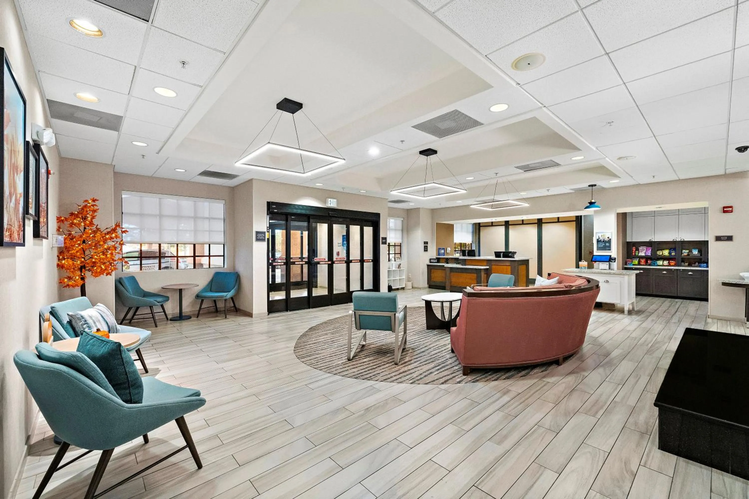 Lobby or reception in Homewood Suites Lancaster