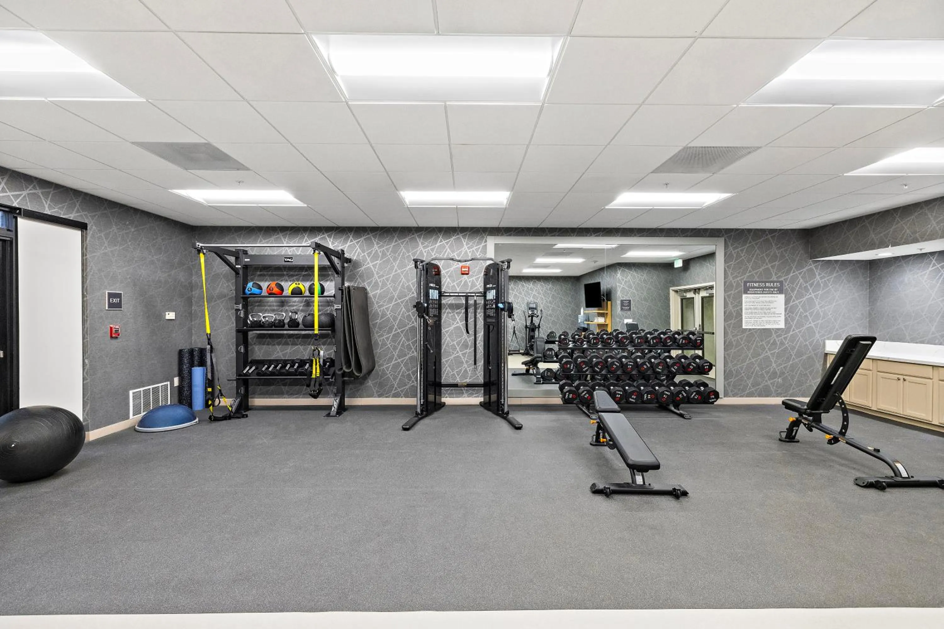 Fitness centre/facilities in Homewood Suites Lancaster