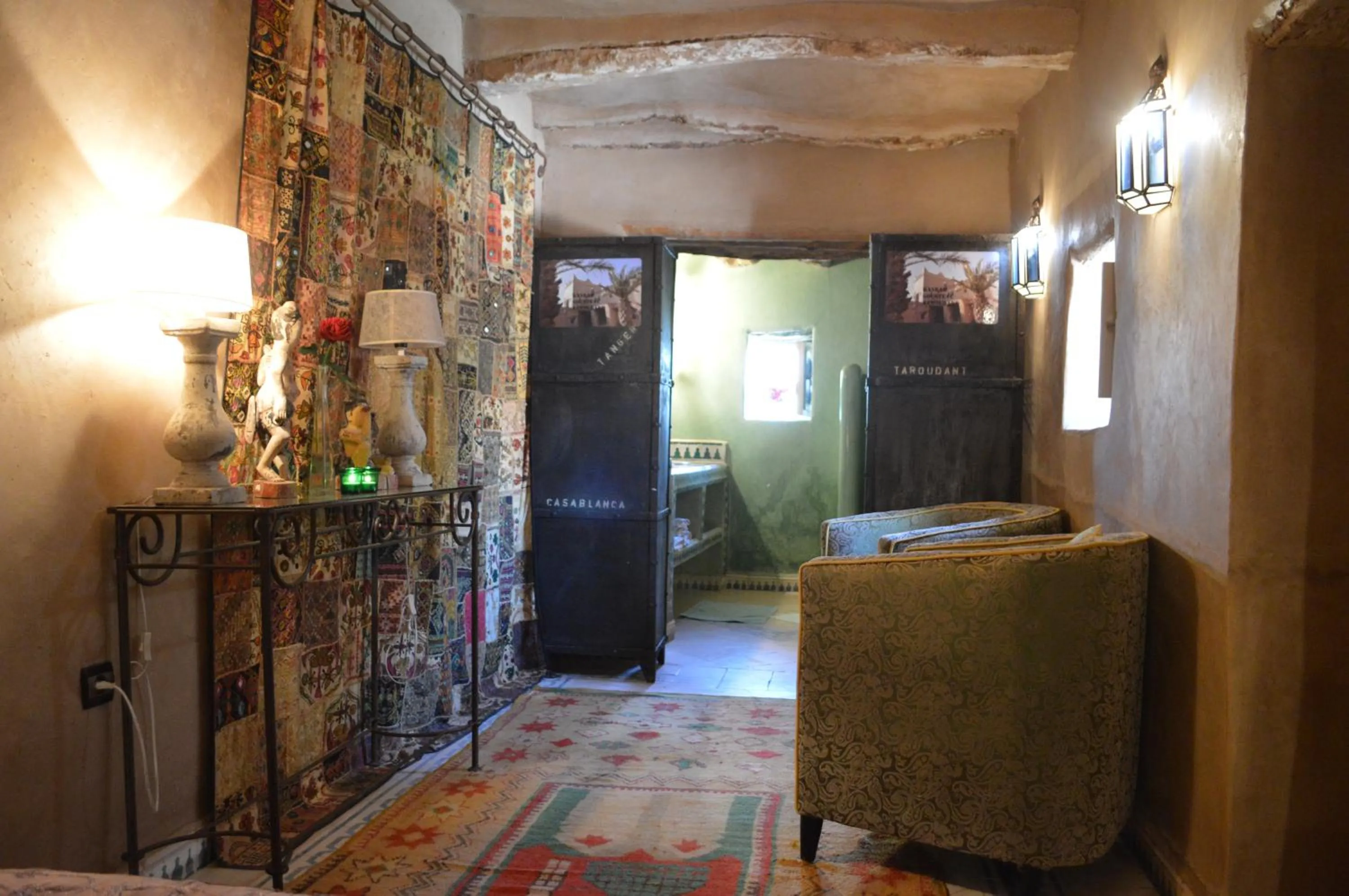 Decorative detail in Kasbah Gousteau