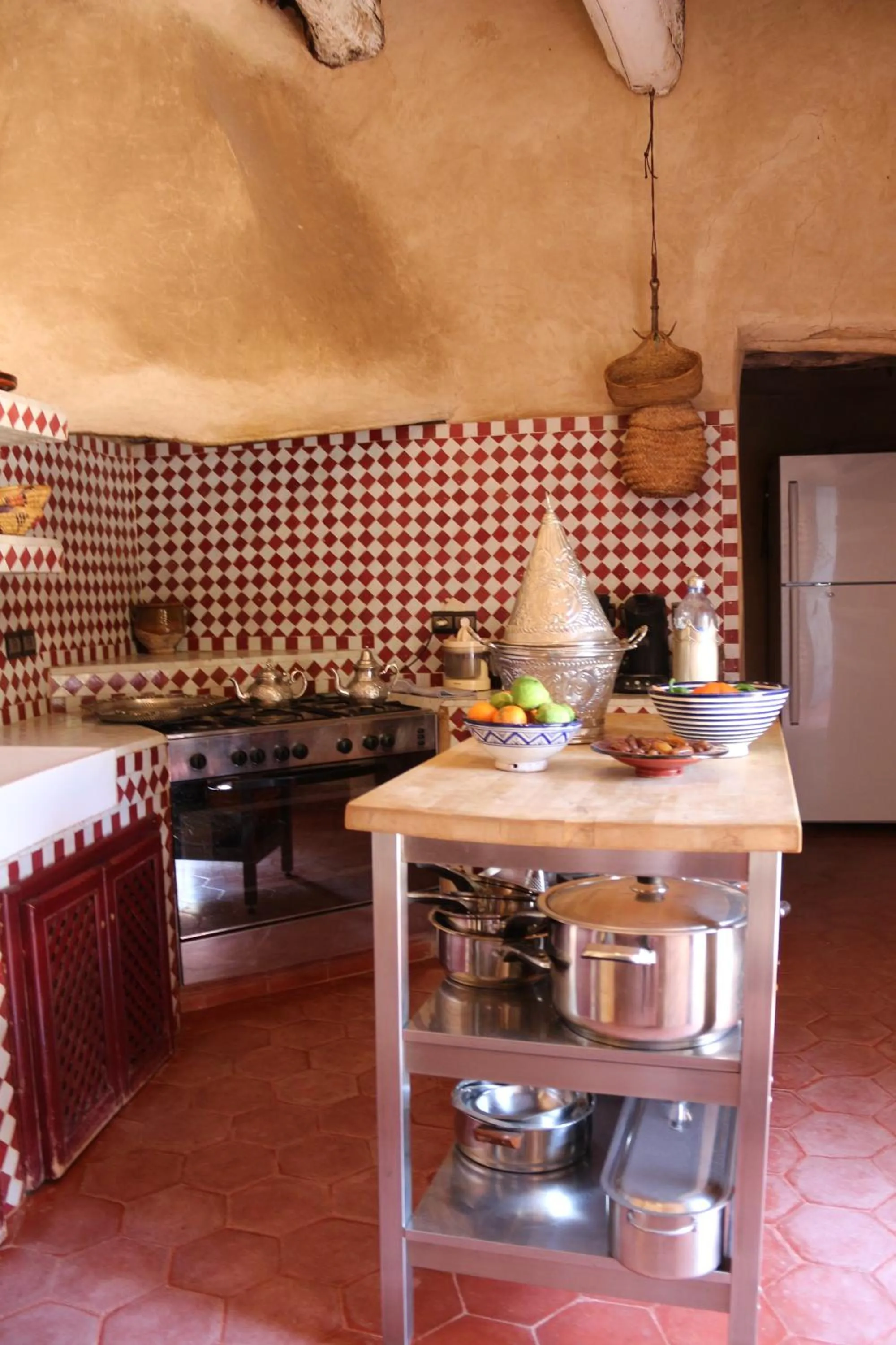 Kitchen or kitchenette in Kasbah Gousteau