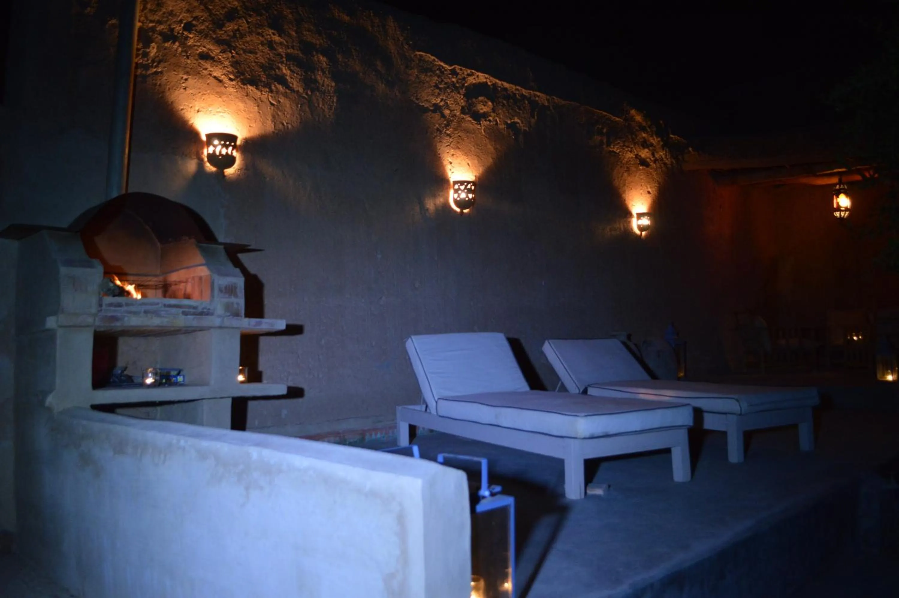 BBQ facilities in Kasbah Gousteau