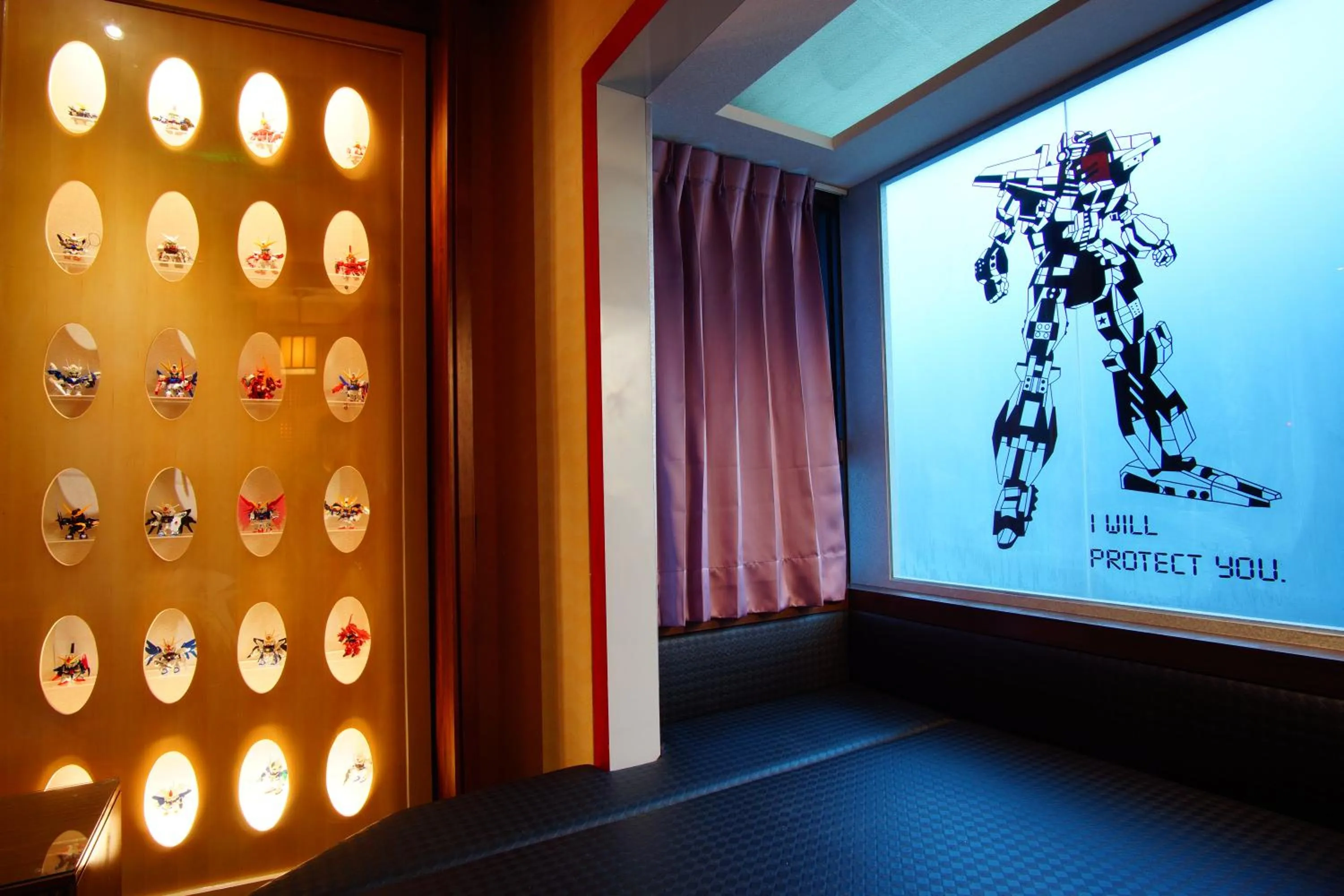 Bedroom in Water City Motel