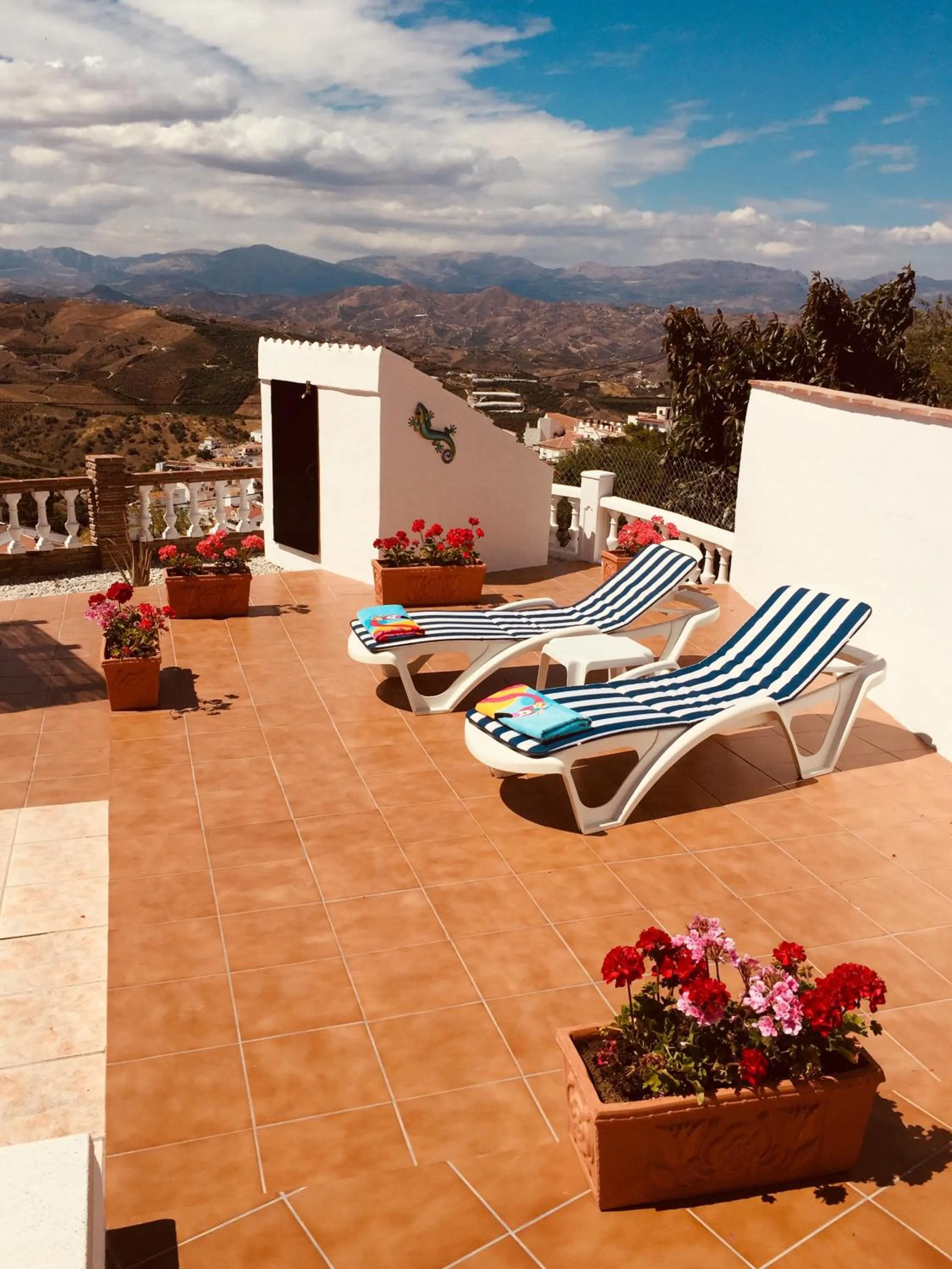 Swimming pool in Casa las Torres B&B
