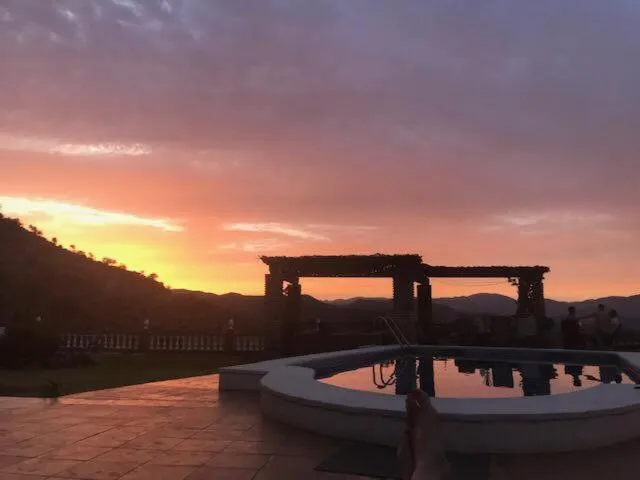 Sunset in Casa las Torres B&B