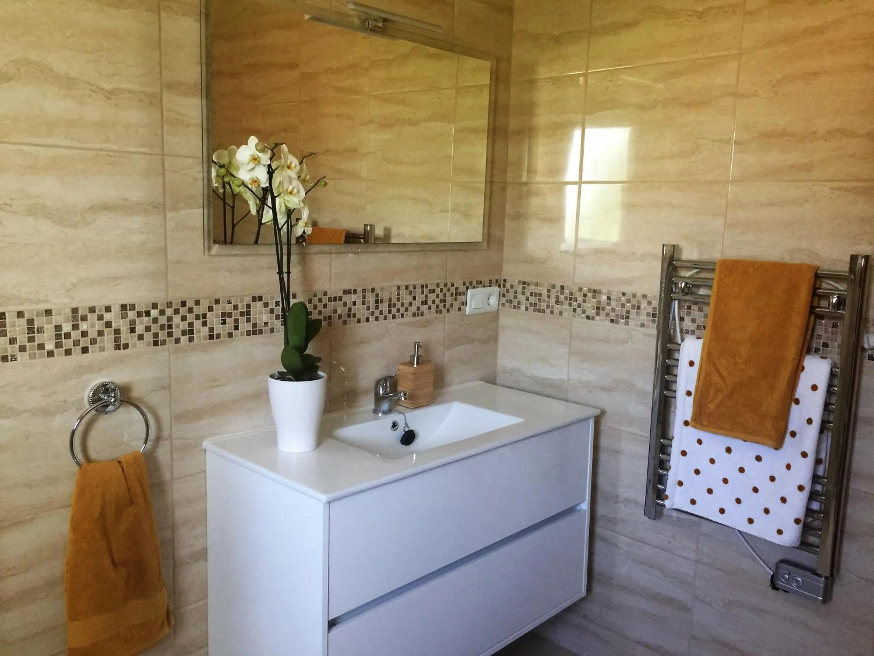 Bathroom in Casa las Torres B&B