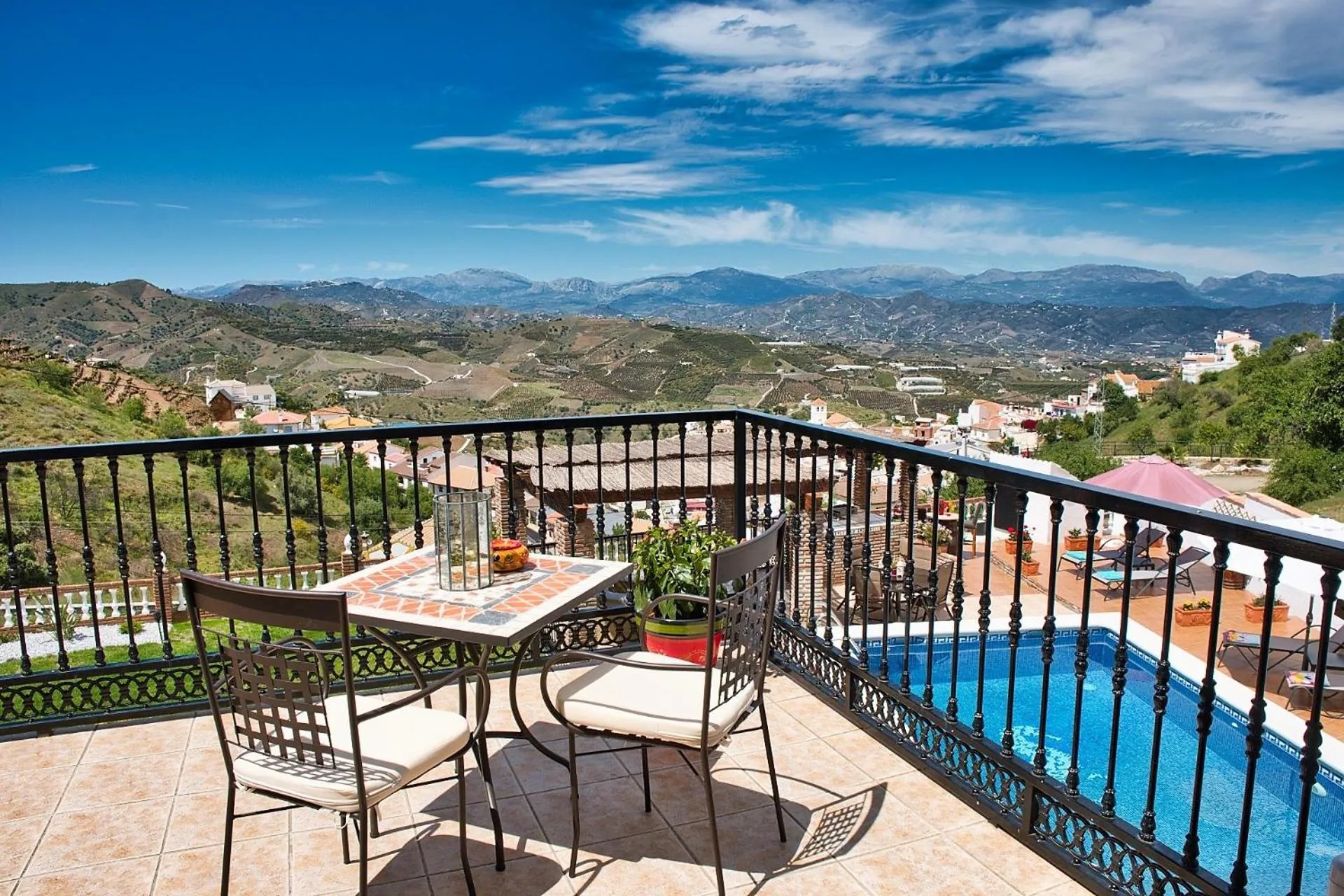 Balcony/Terrace in Casa las Torres B&B