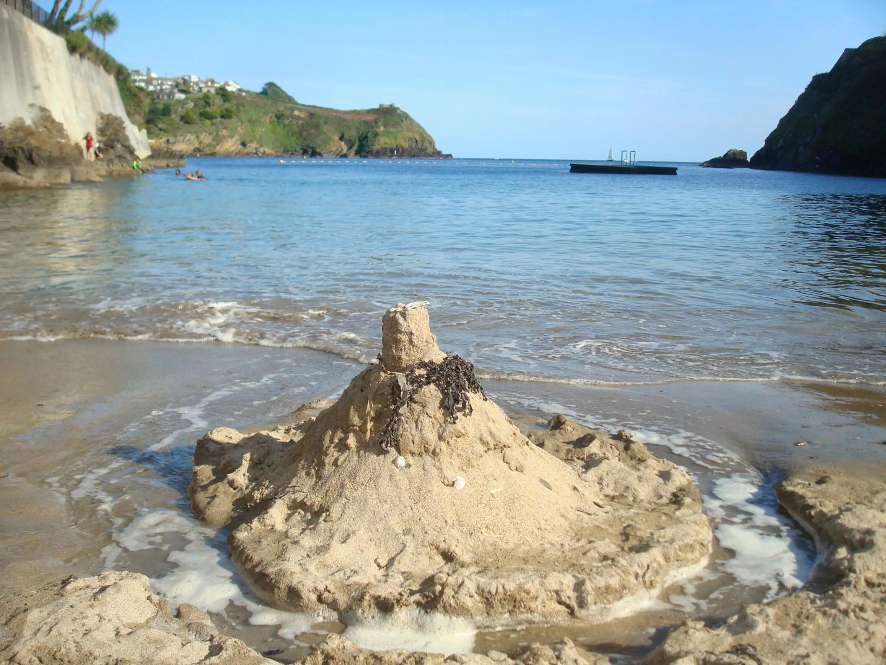 Beach in Fowey River Views