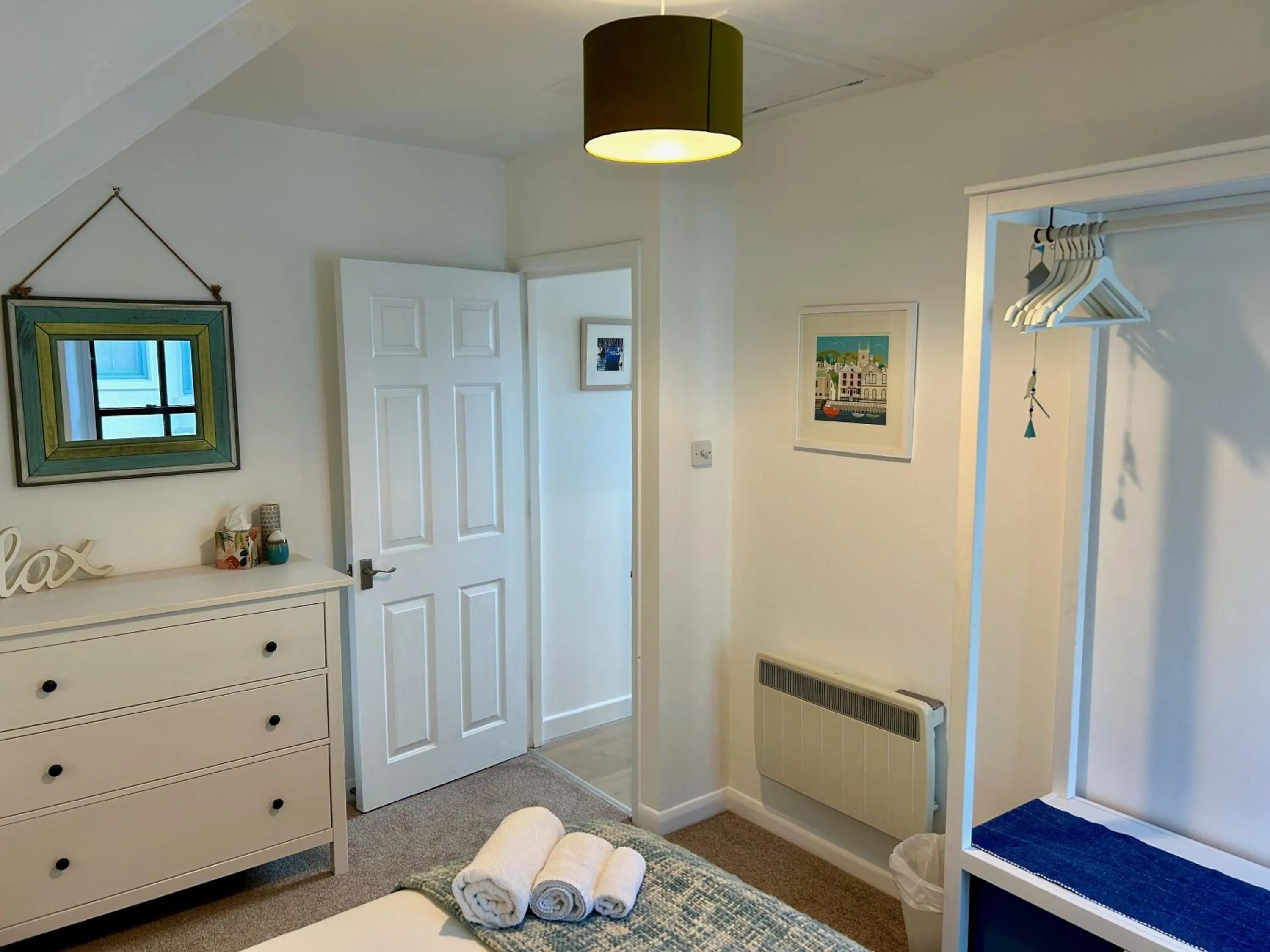 Bedroom in Fowey River Views