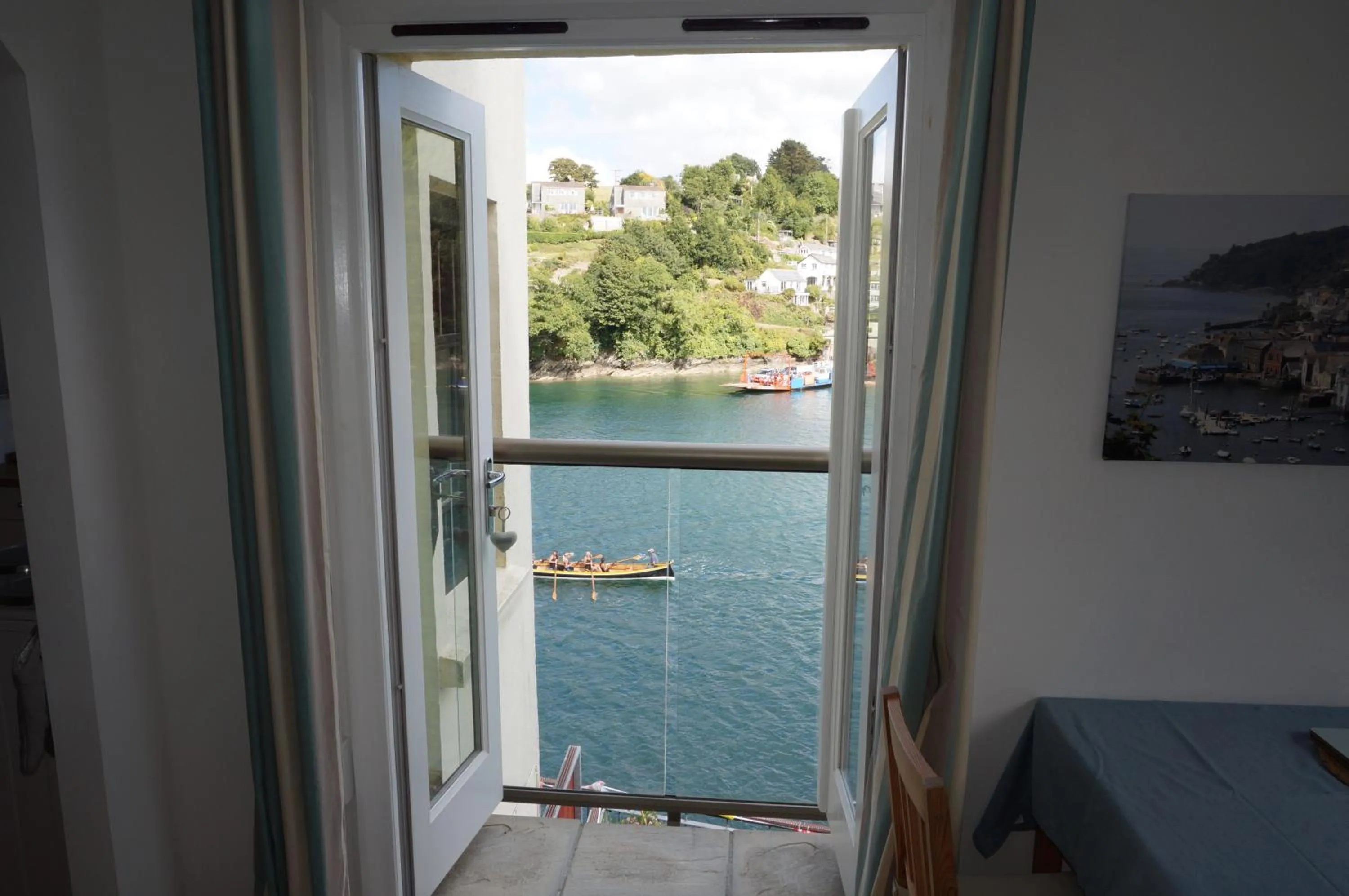 Living room in Fowey River Views