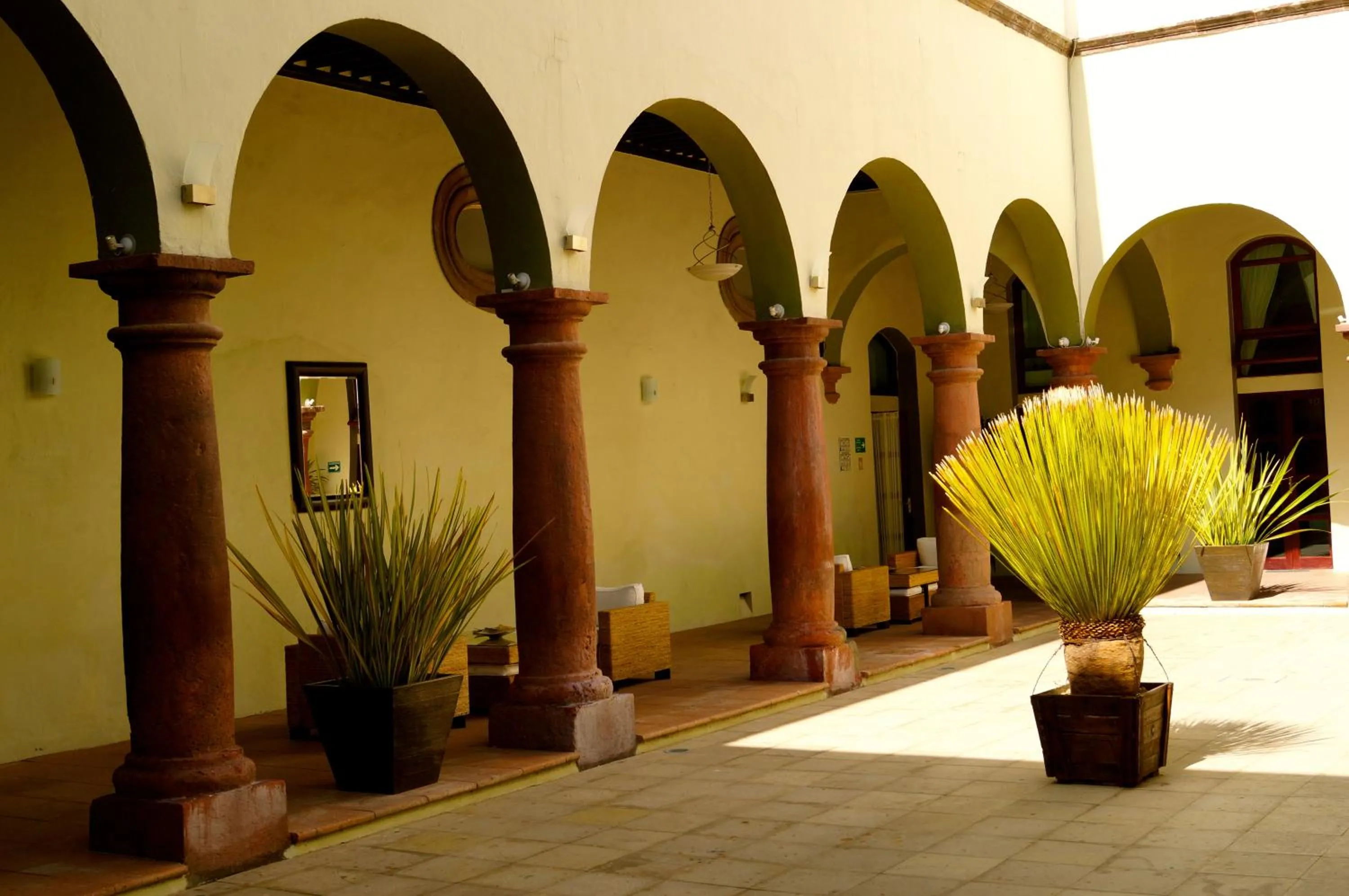 Decorative detail in Hotel La Morada