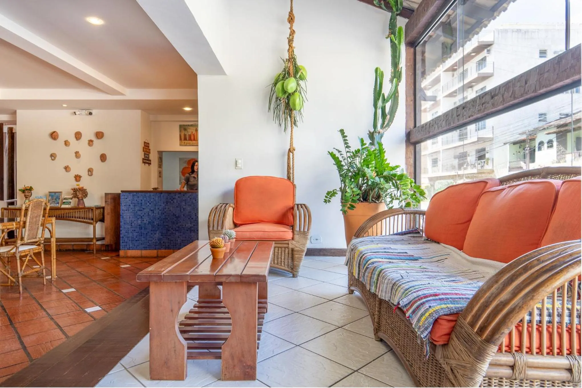 Living room in Pousada Porto Fino