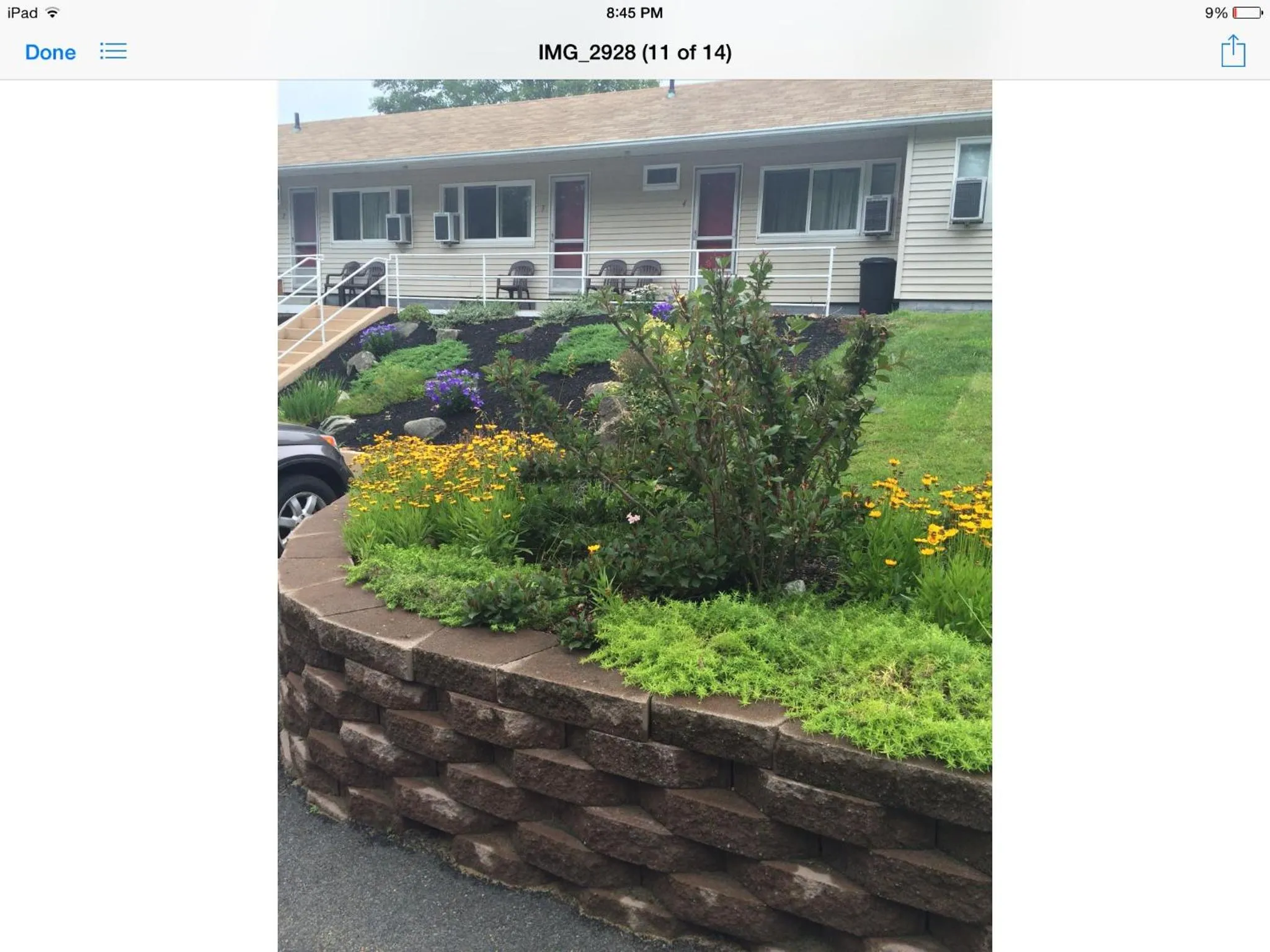 Day in Northeaster Motel