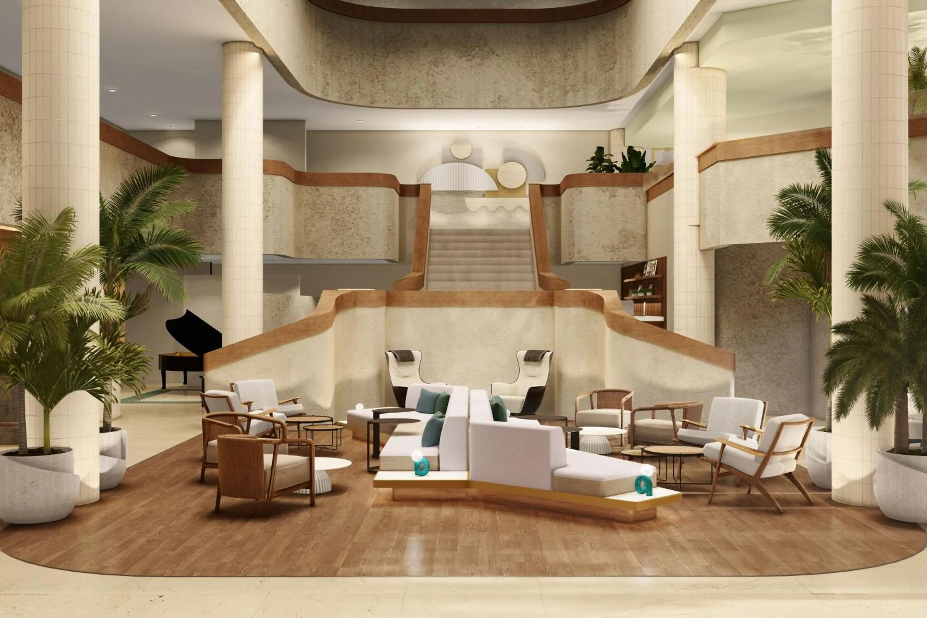 Lobby or reception in Delta Hotels by Marriott San Jose Aurola