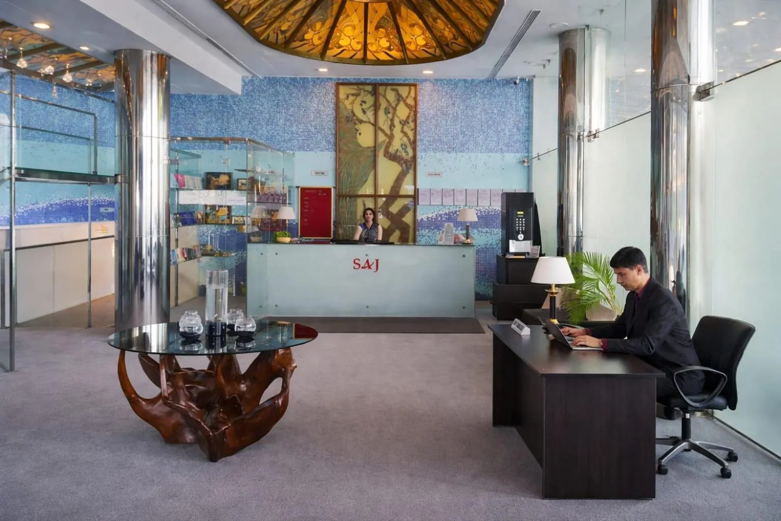 Lobby or reception in Saj Luciya -A Classified 4 Star Hotel