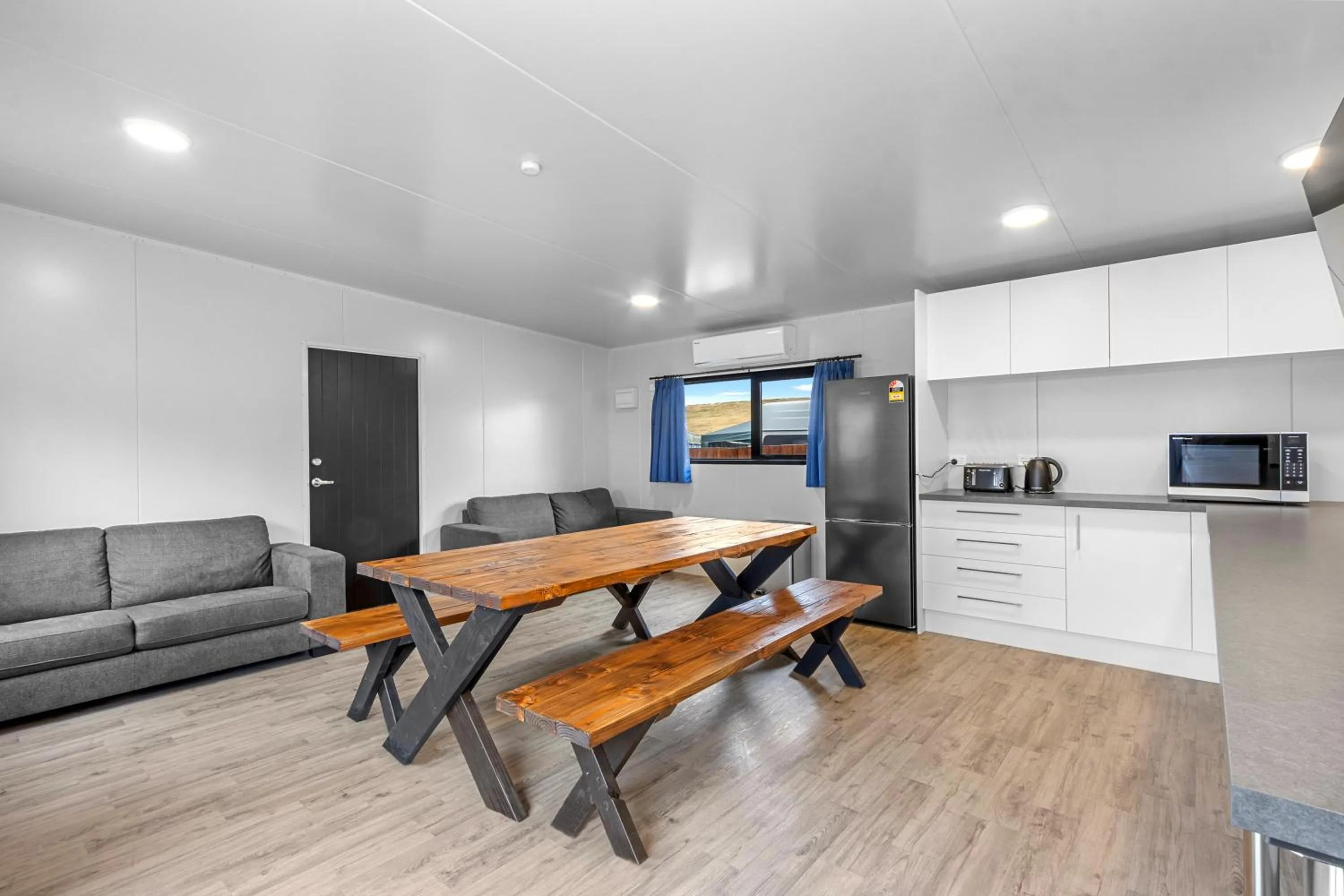 Living room in North South Holiday Park