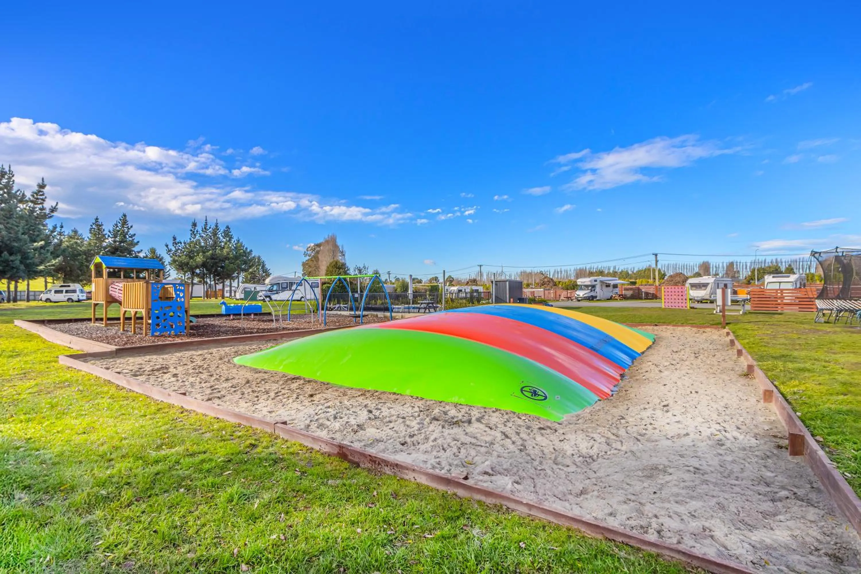 Children play ground in North South Holiday Park