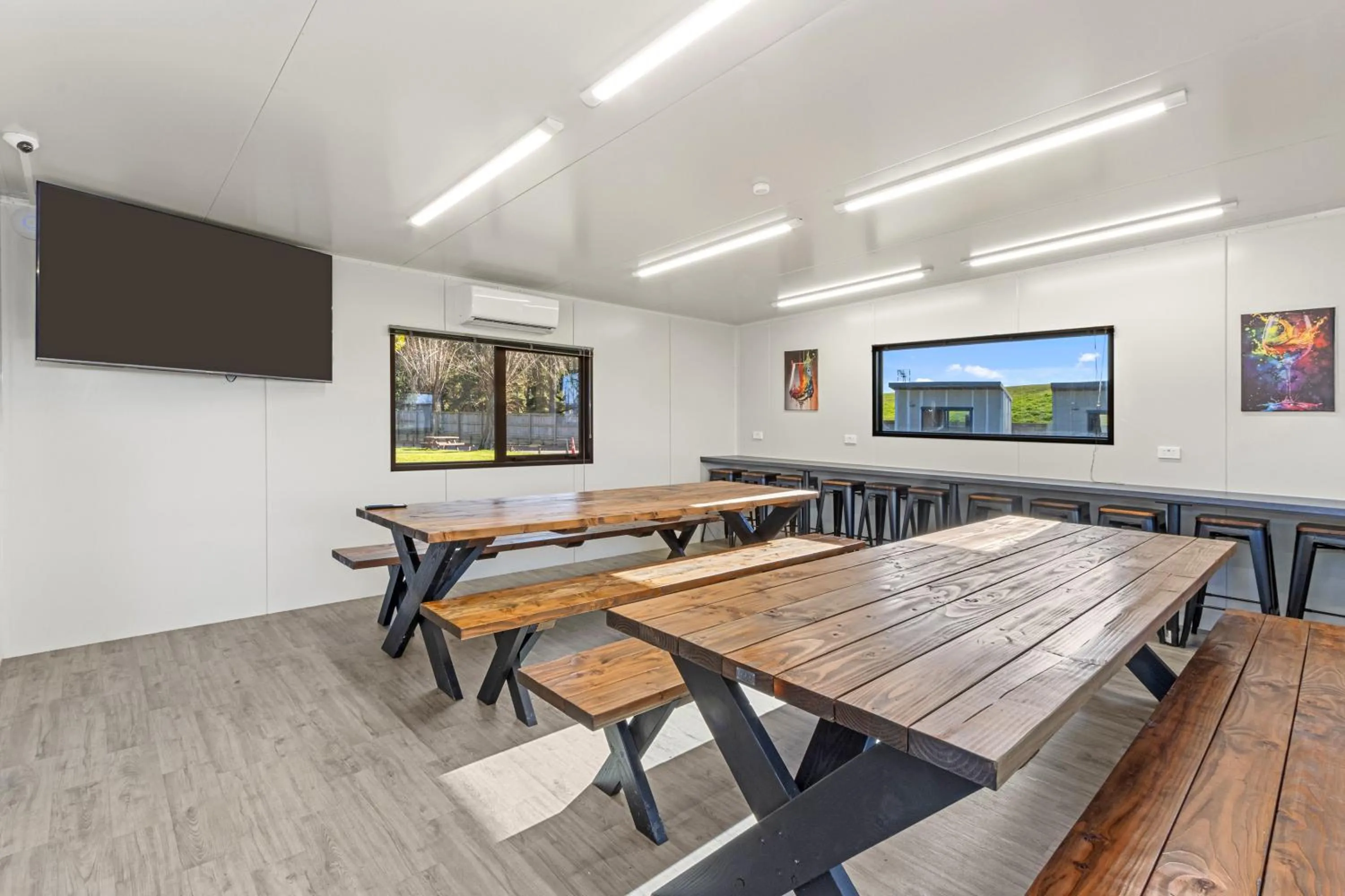Dining area in North South Holiday Park