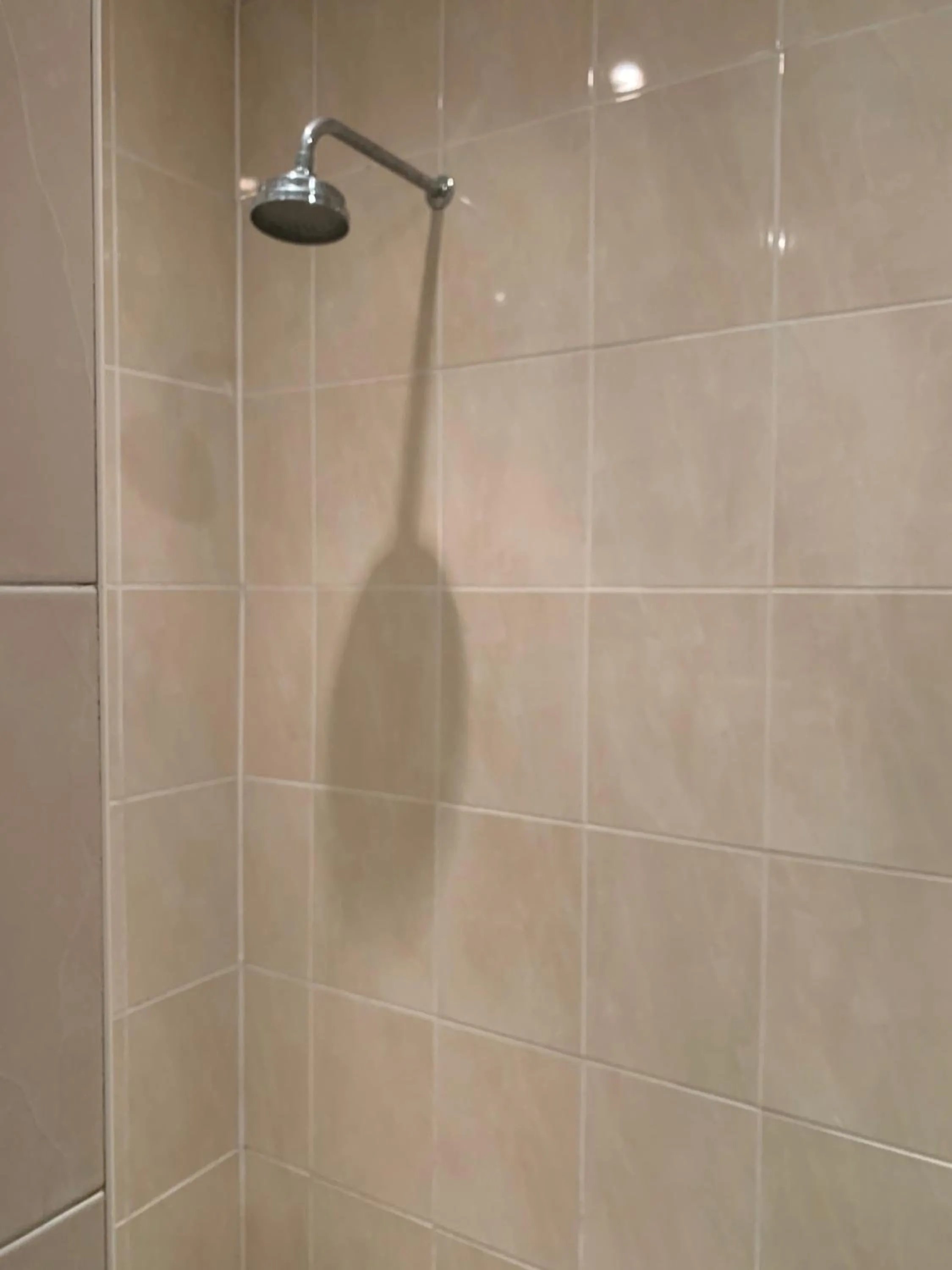 Shower in Bedrock Lodge