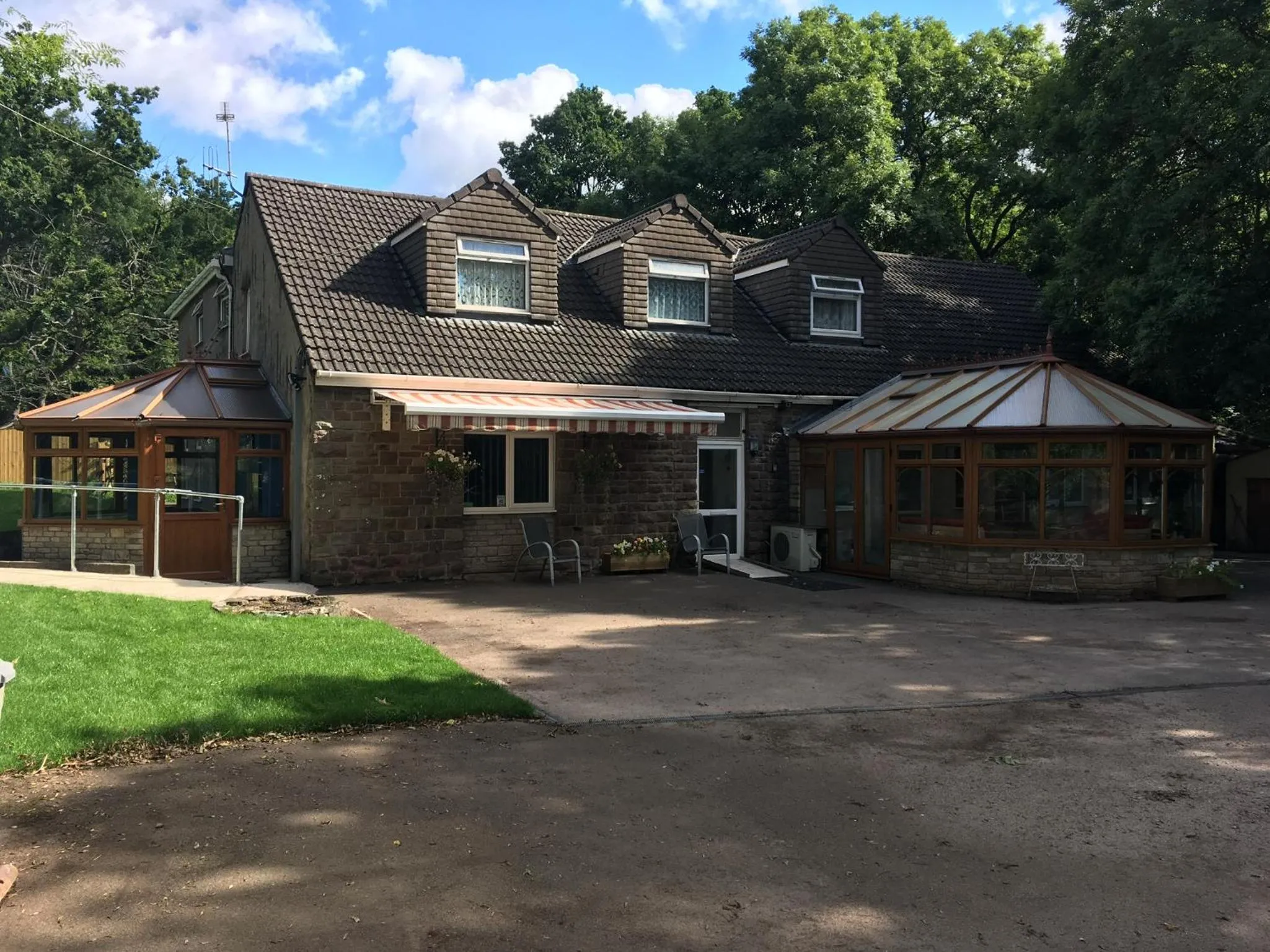 Garden in Bedrock Lodge