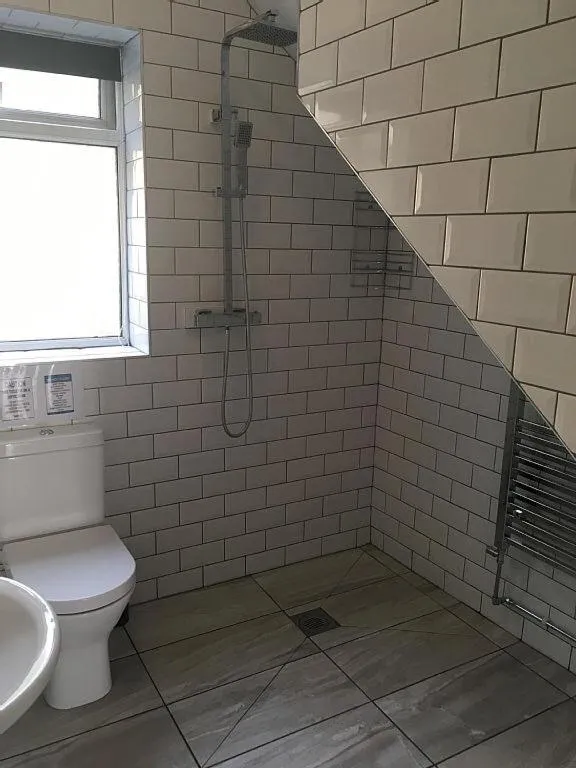 Bathroom in Bedrock Lodge