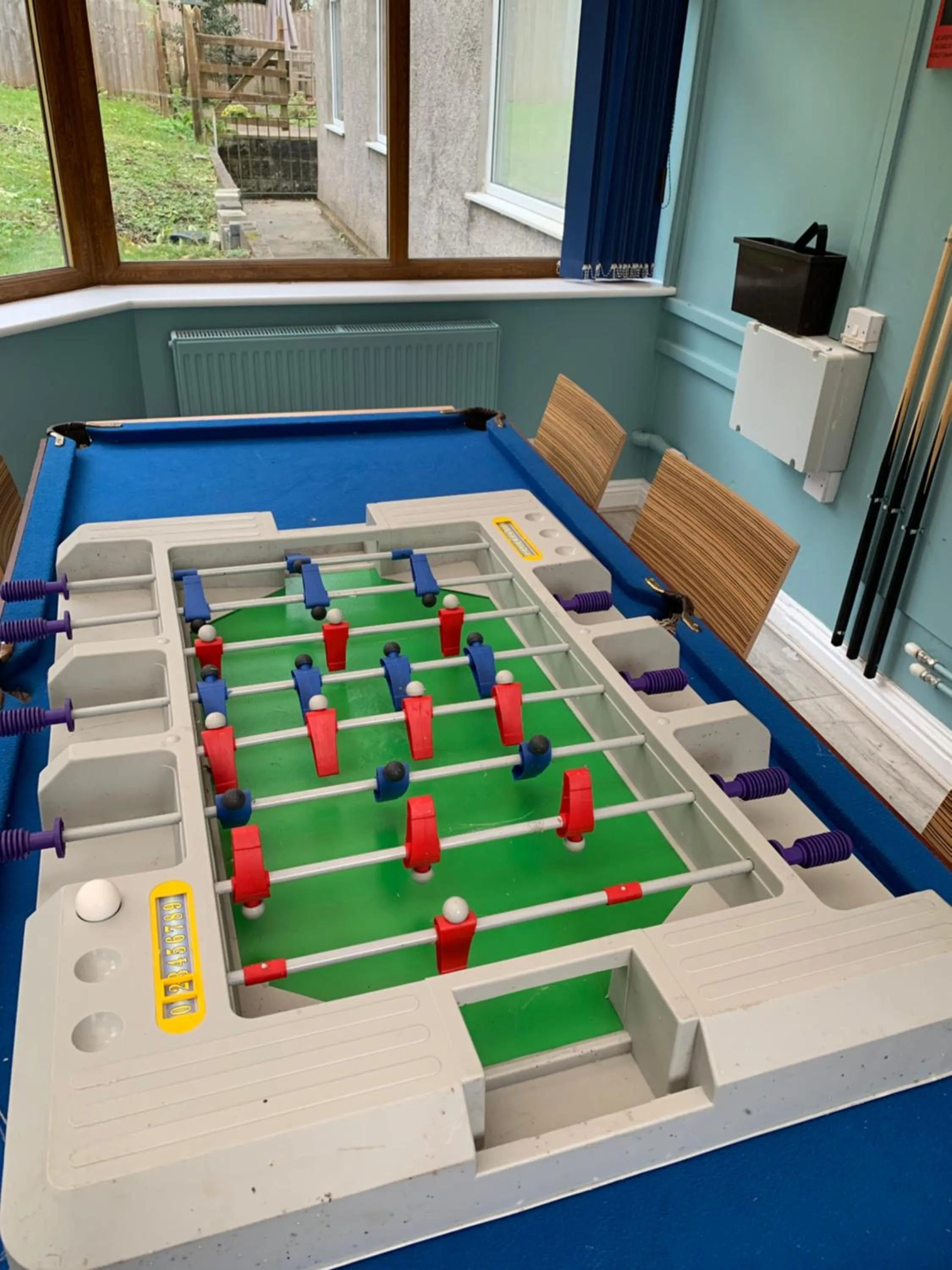 Game Room in Bedrock Lodge