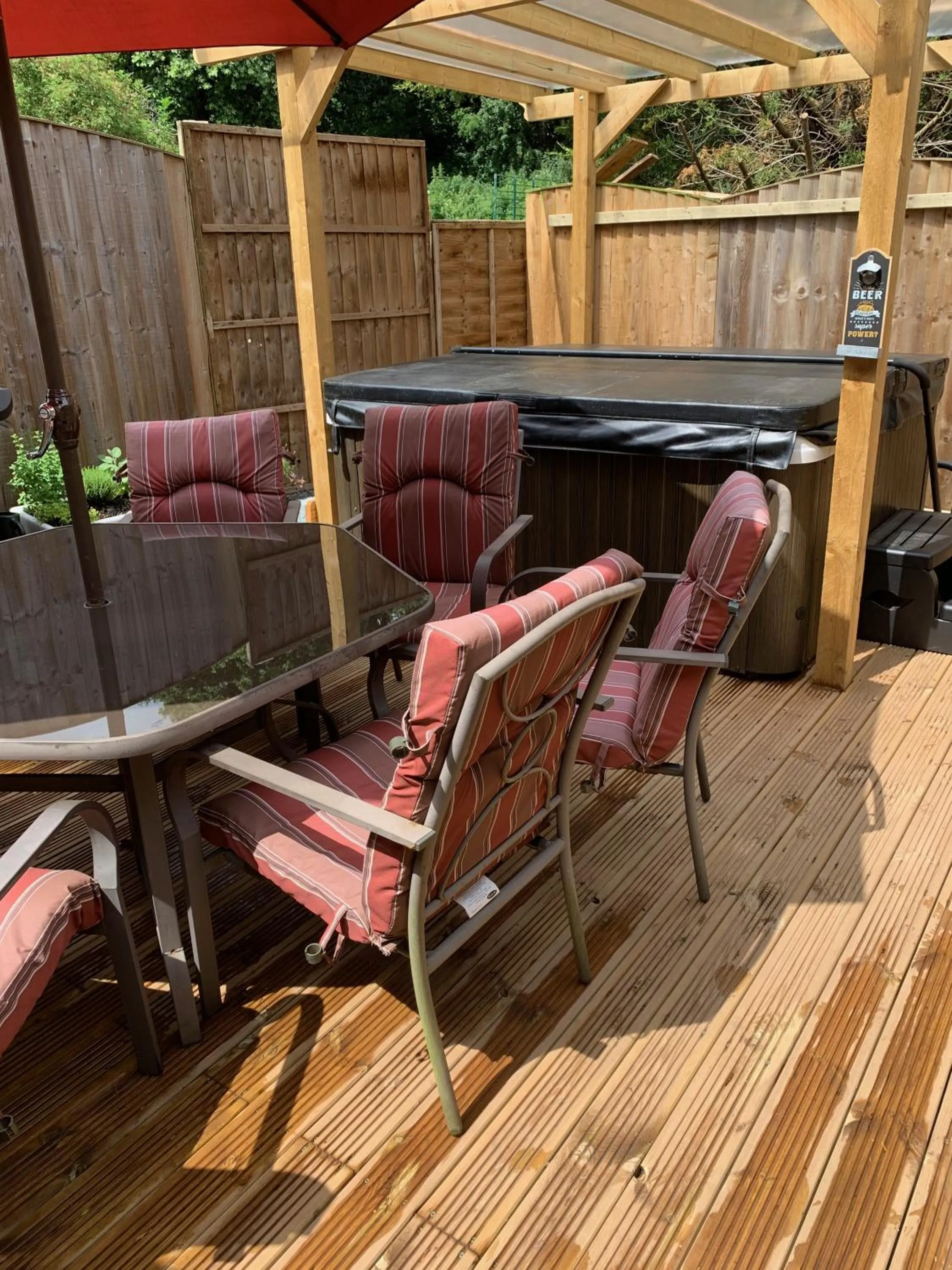 BBQ facilities in Bedrock Lodge
