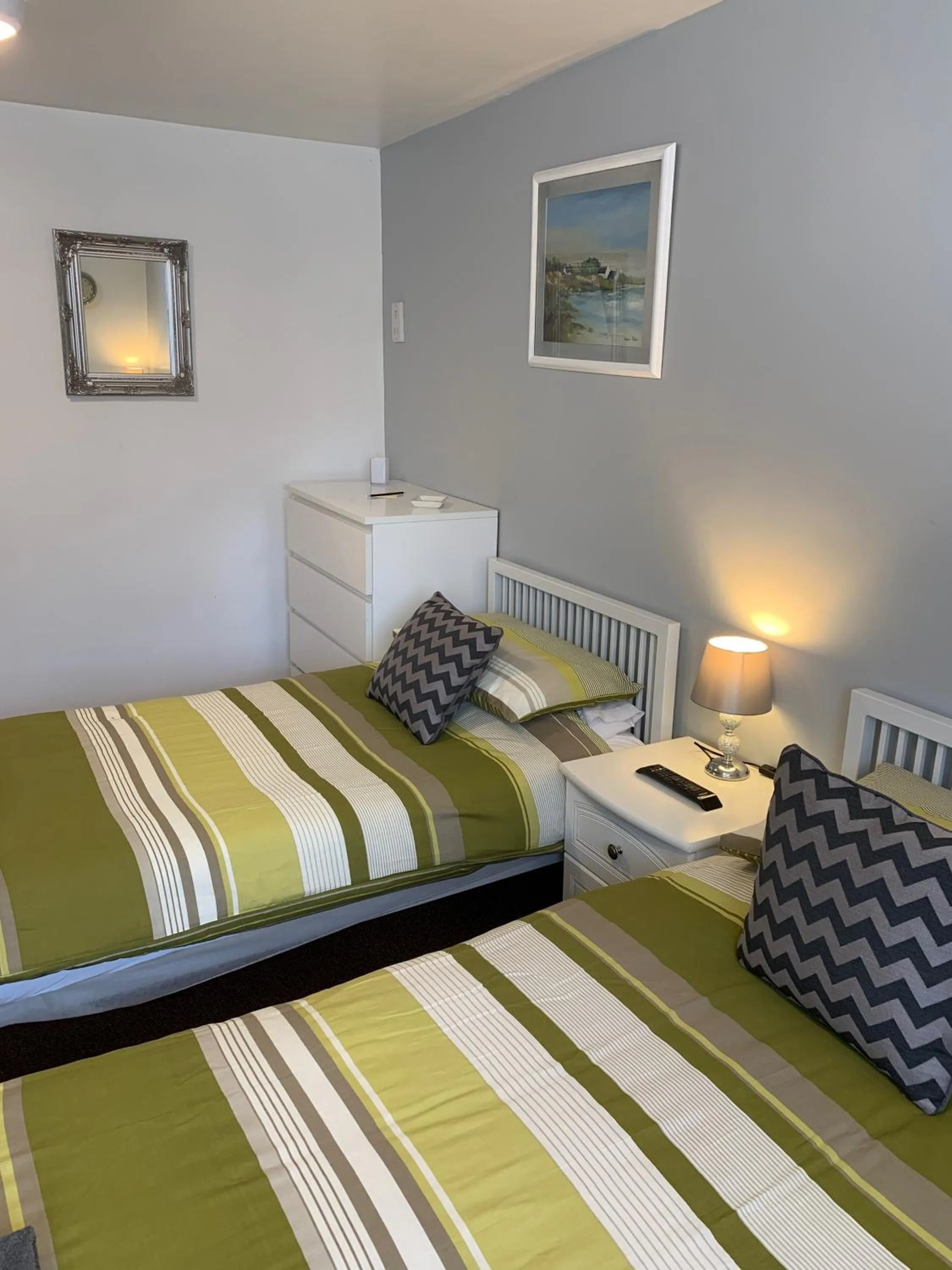 Photo of the whole room, Bed in Bedrock Lodge
