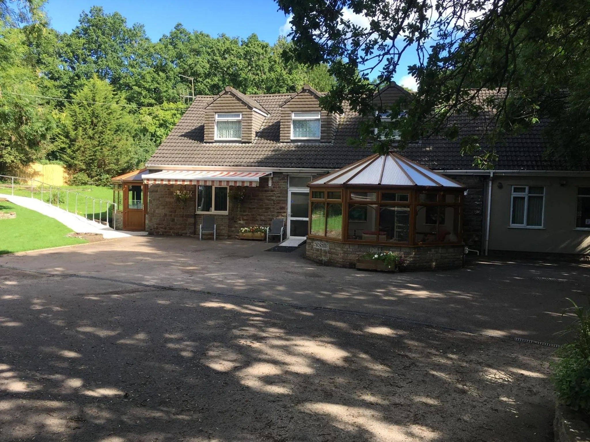 Garden in Bedrock Lodge
