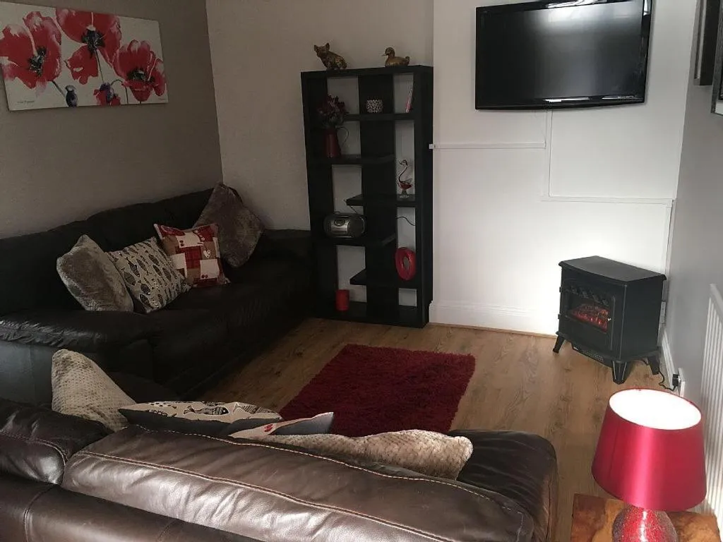 Living room in Bedrock Lodge