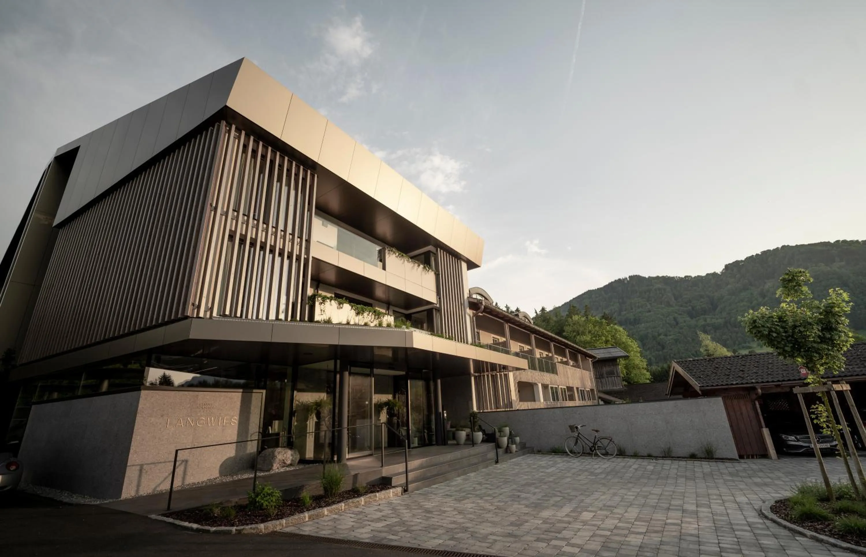 Property building in Langwies Genussherberge