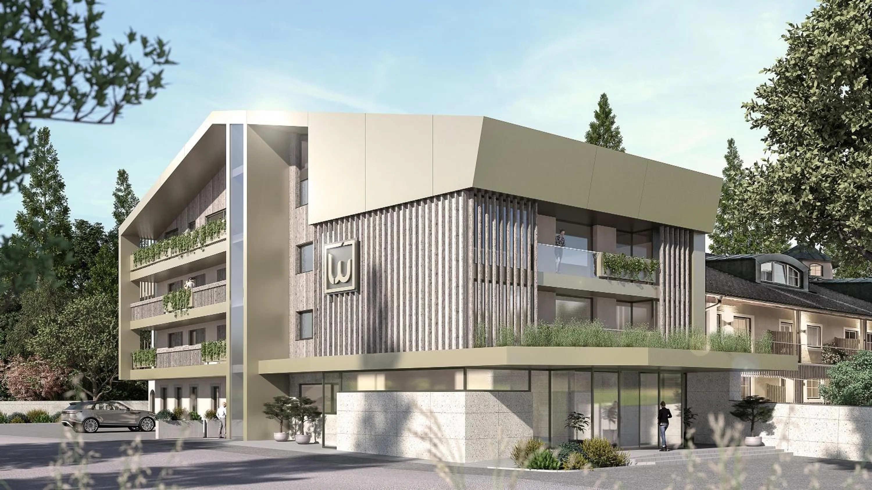 Property building in Langwies Genussherberge