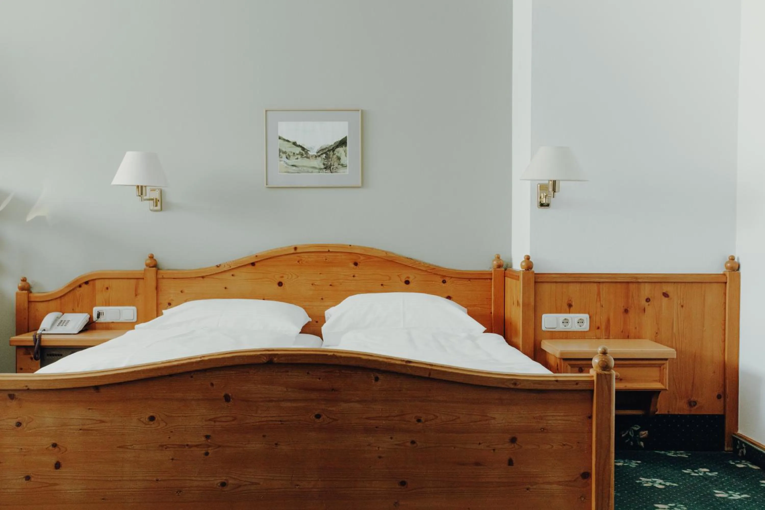 Bed in Langwies Genussherberge