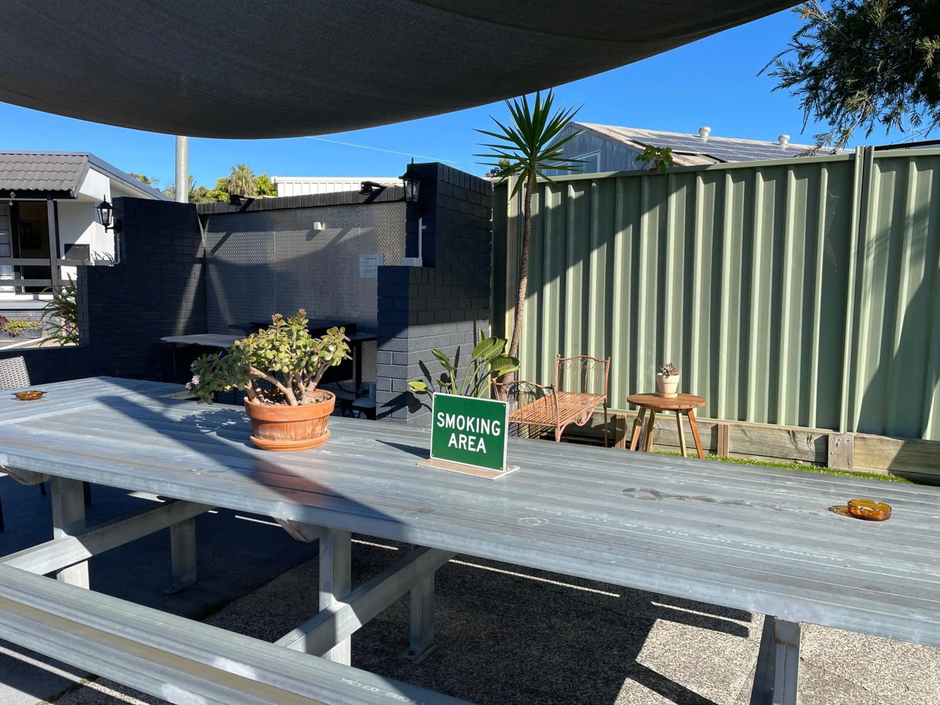 Patio in Highway Motor Inn Taree