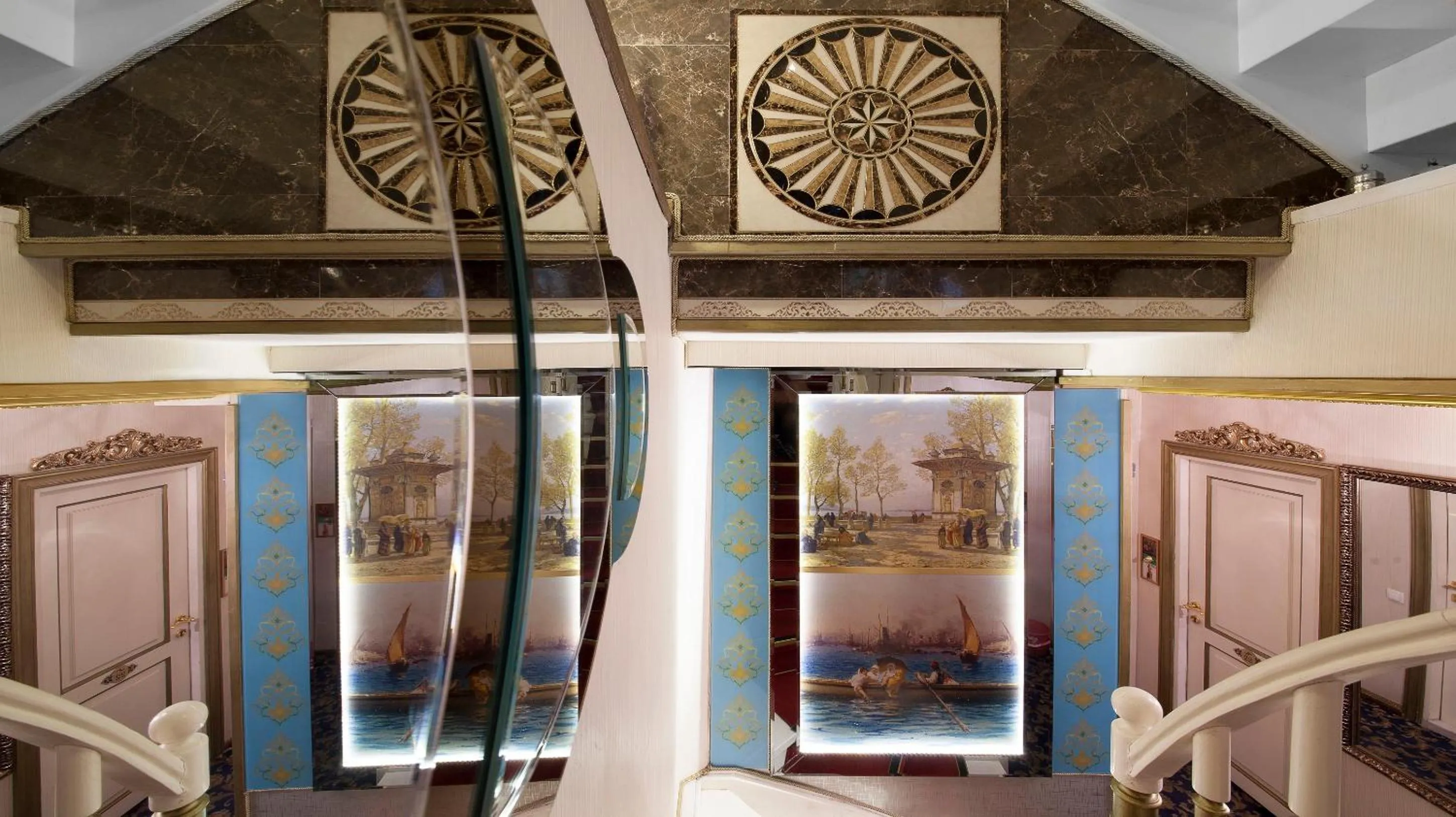 Decorative detail in Sultan Tughra Hotel