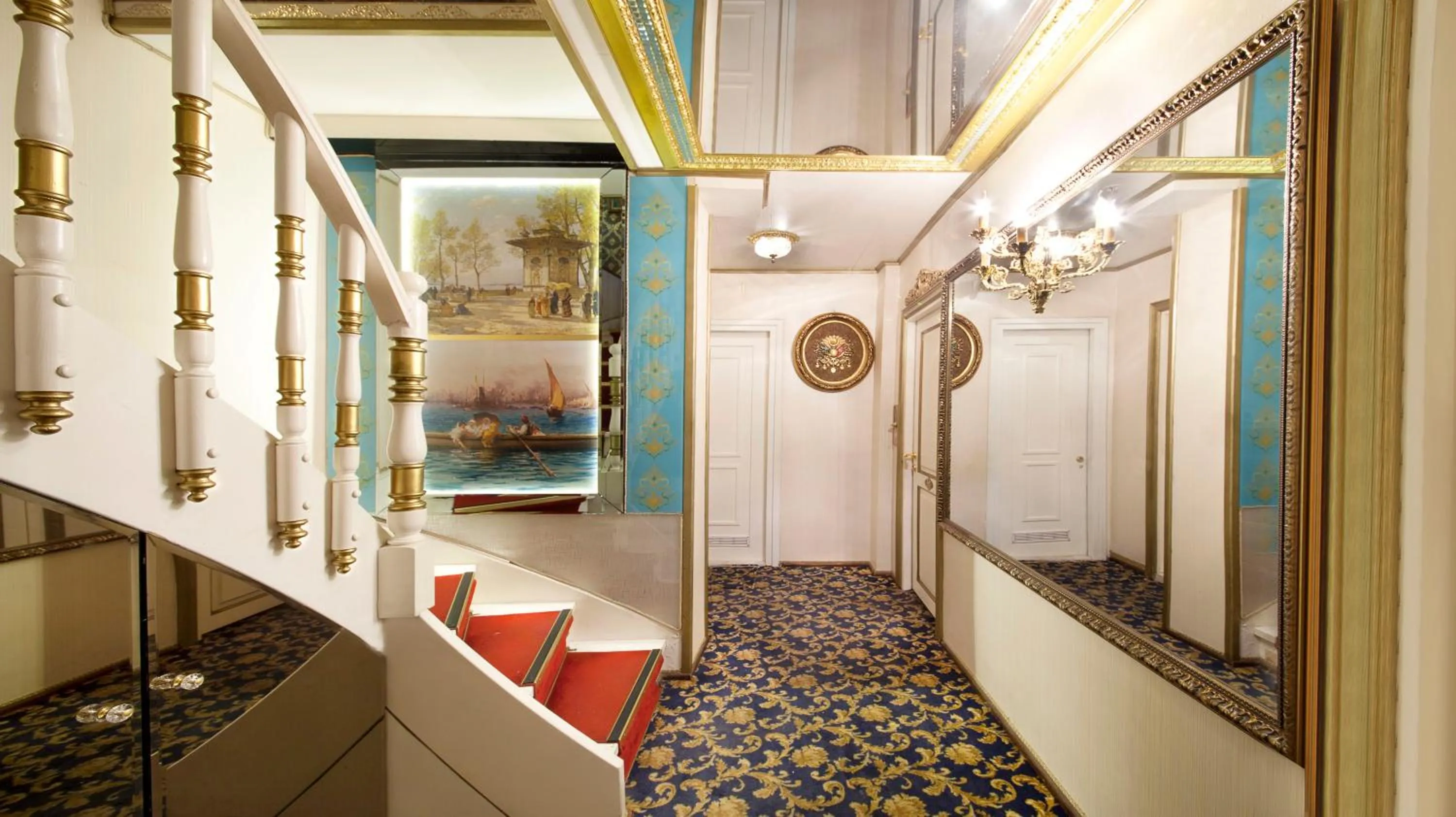 Decorative detail in Sultan Tughra Hotel