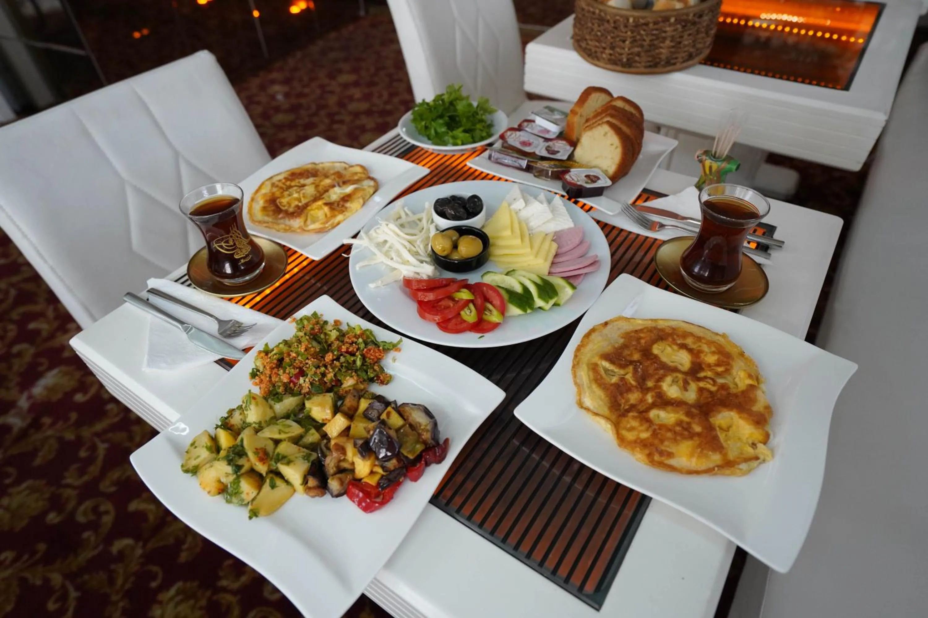Breakfast in Sultan Tughra Hotel