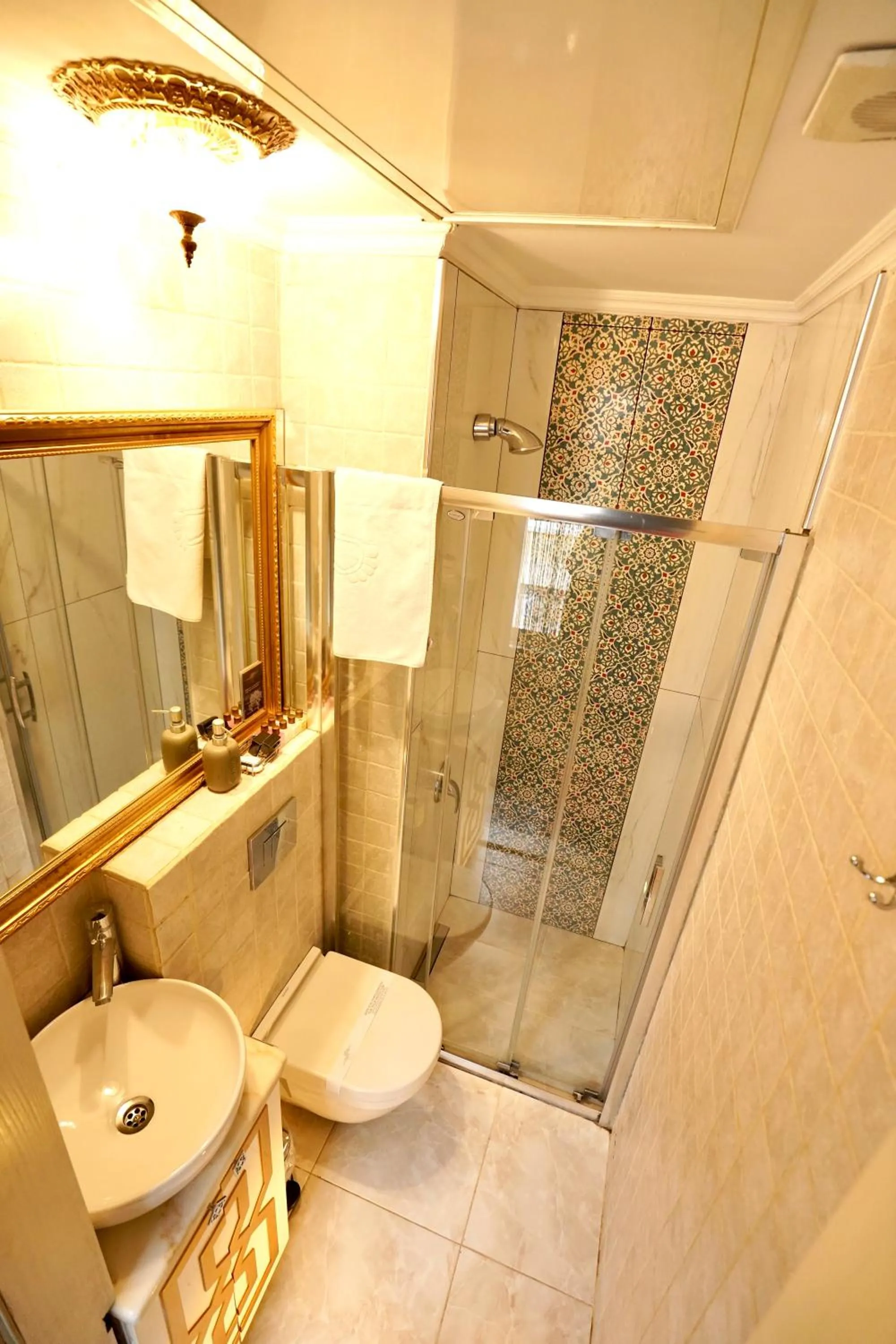 Toilet in Sultan Tughra Hotel