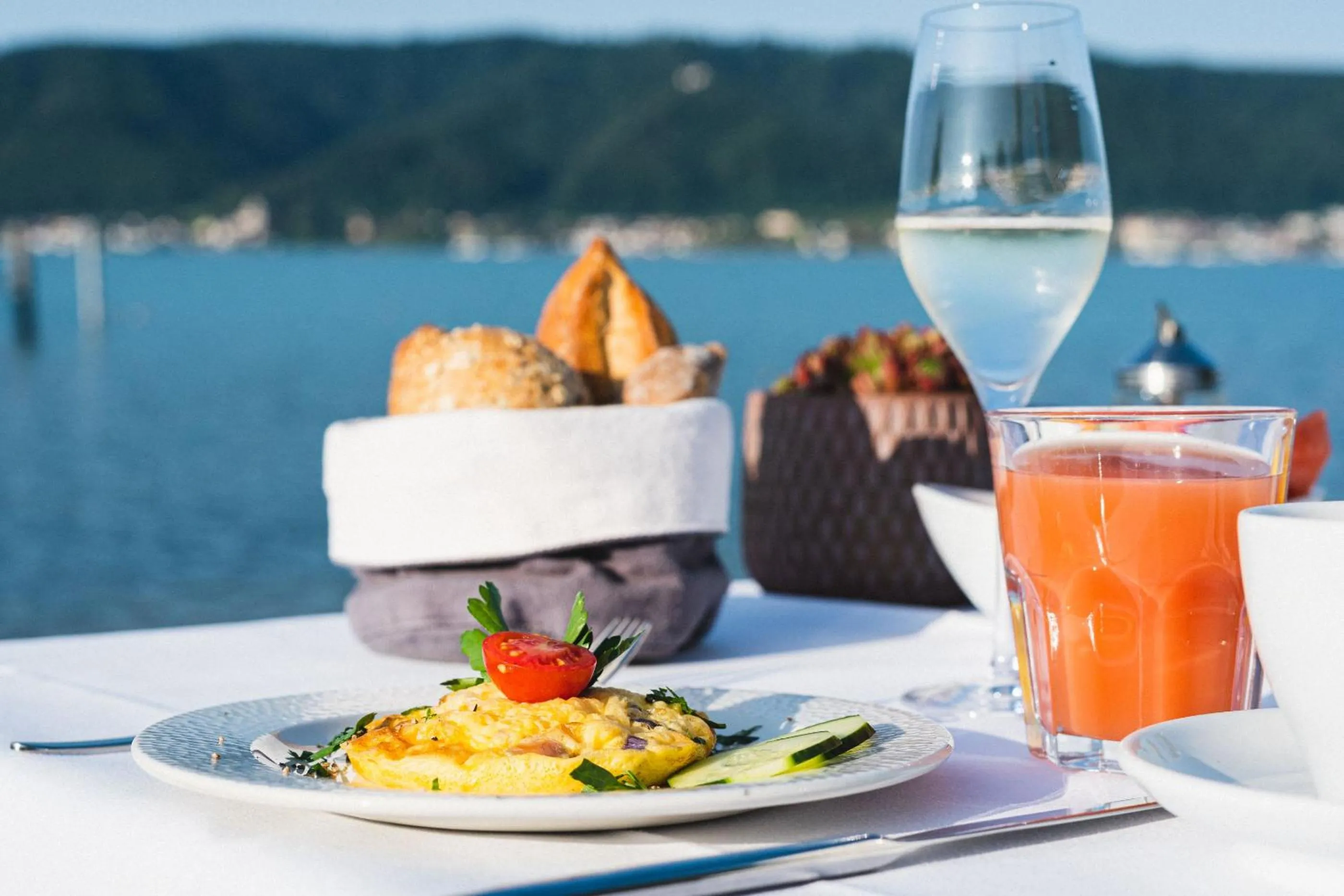 Breakfast in Seehotel Adler