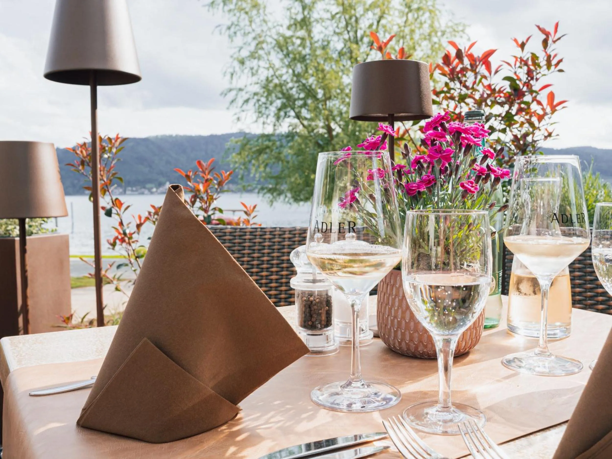 Restaurant/places to eat in Seehotel Adler