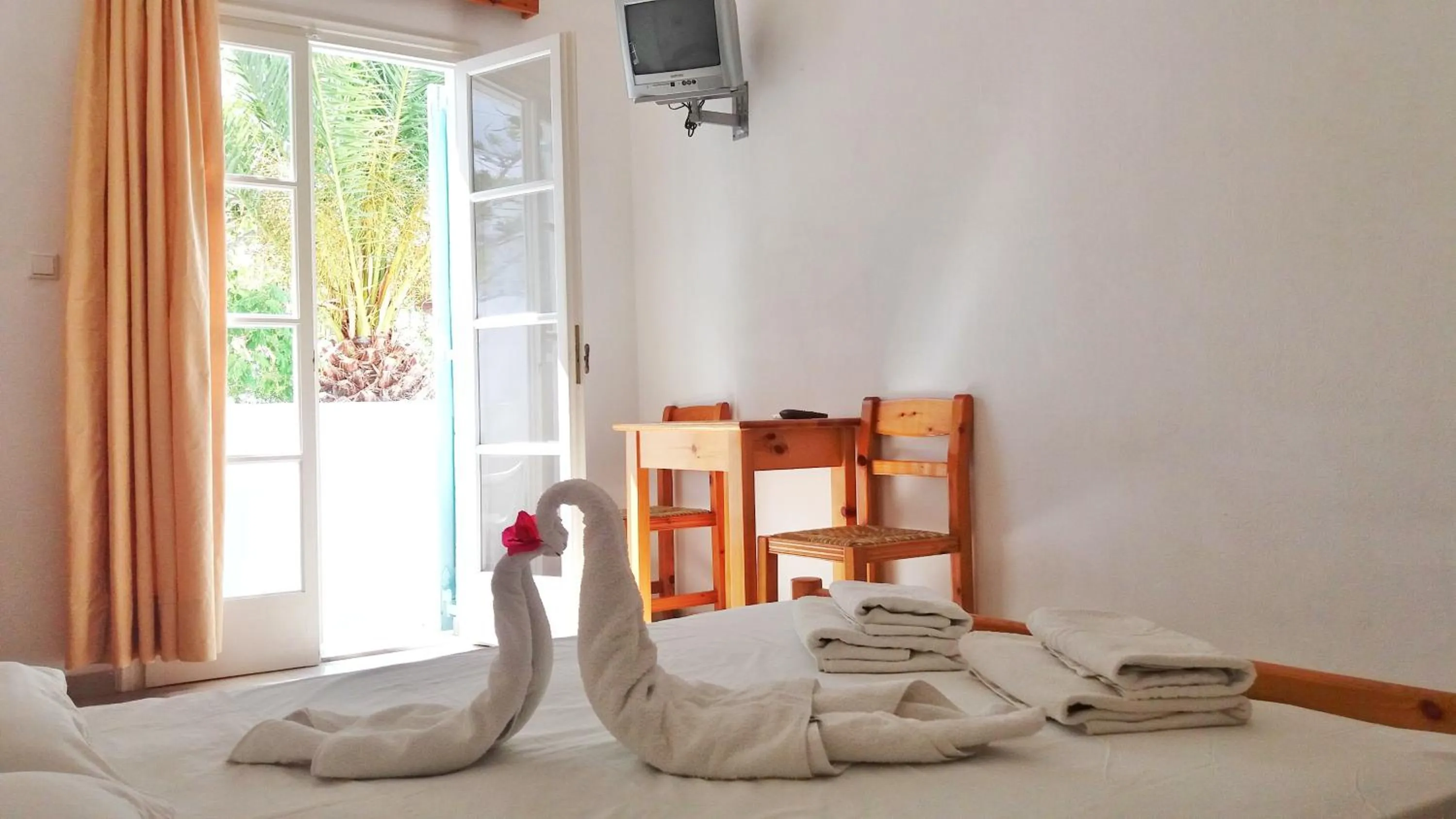 Photo of the whole room, Bed in Kymata Hotel